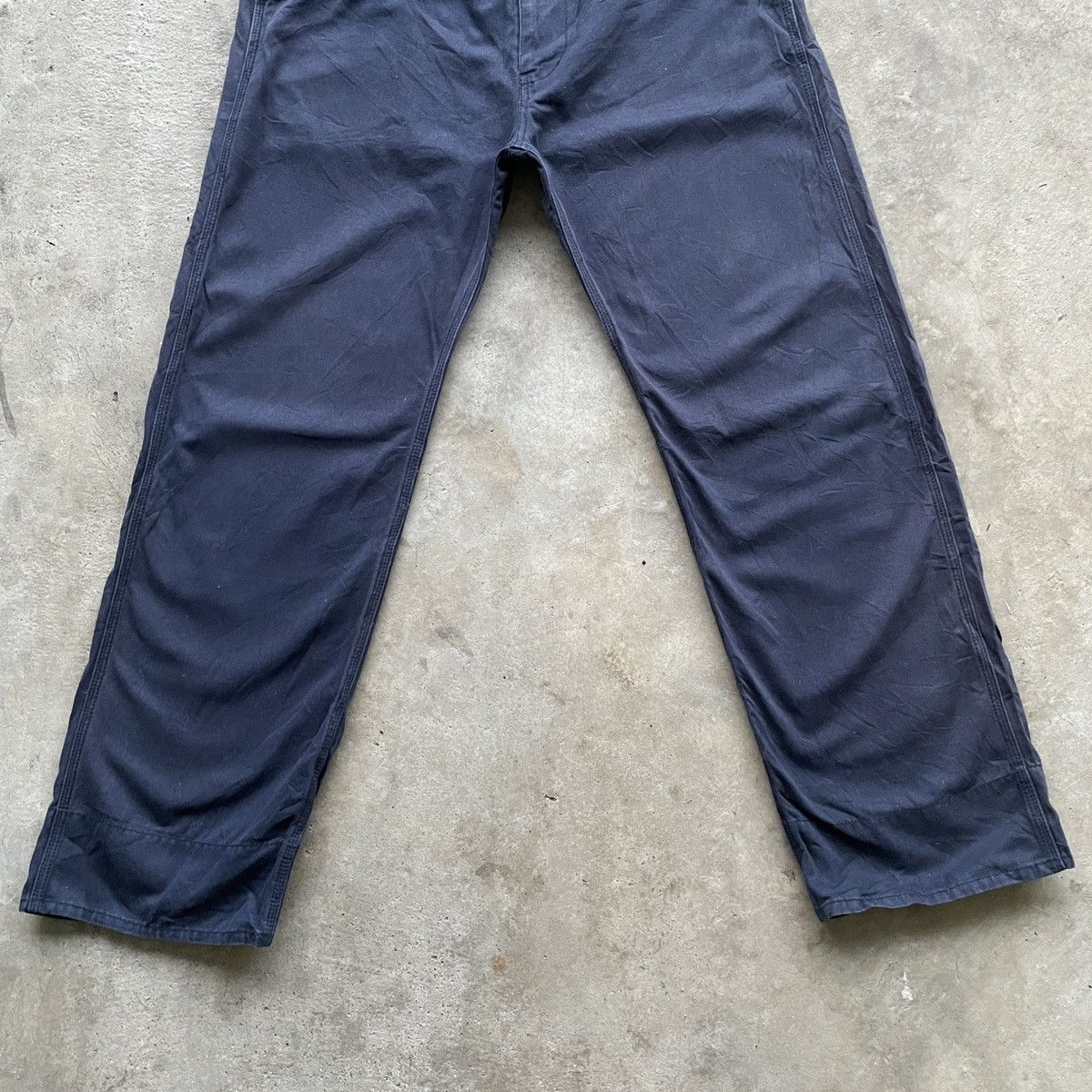 Japanese Brand Vintage Tommy Spell Logo Faded Trousers Casual Pants W35x30 Size US 35 - 6 Thumbnail