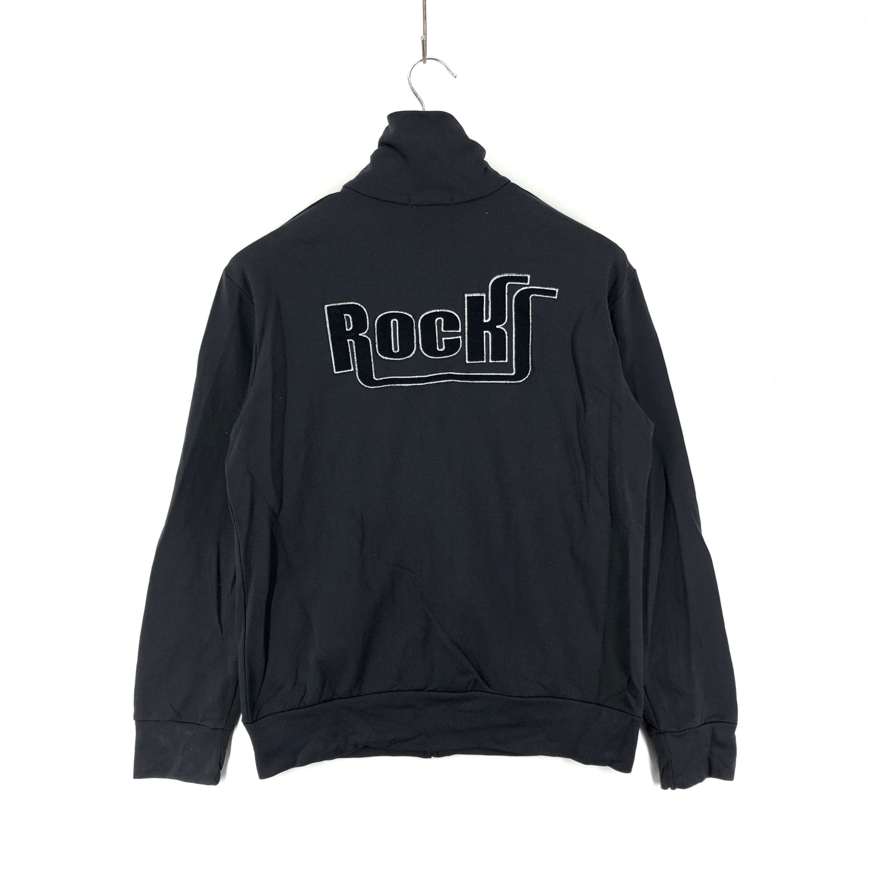 Band Tees OZONE ROCK Turtle Neck Zipper Sweatshirt #1809-67 Size US M / EU 48-50 / 2 - 1 Thumbnail