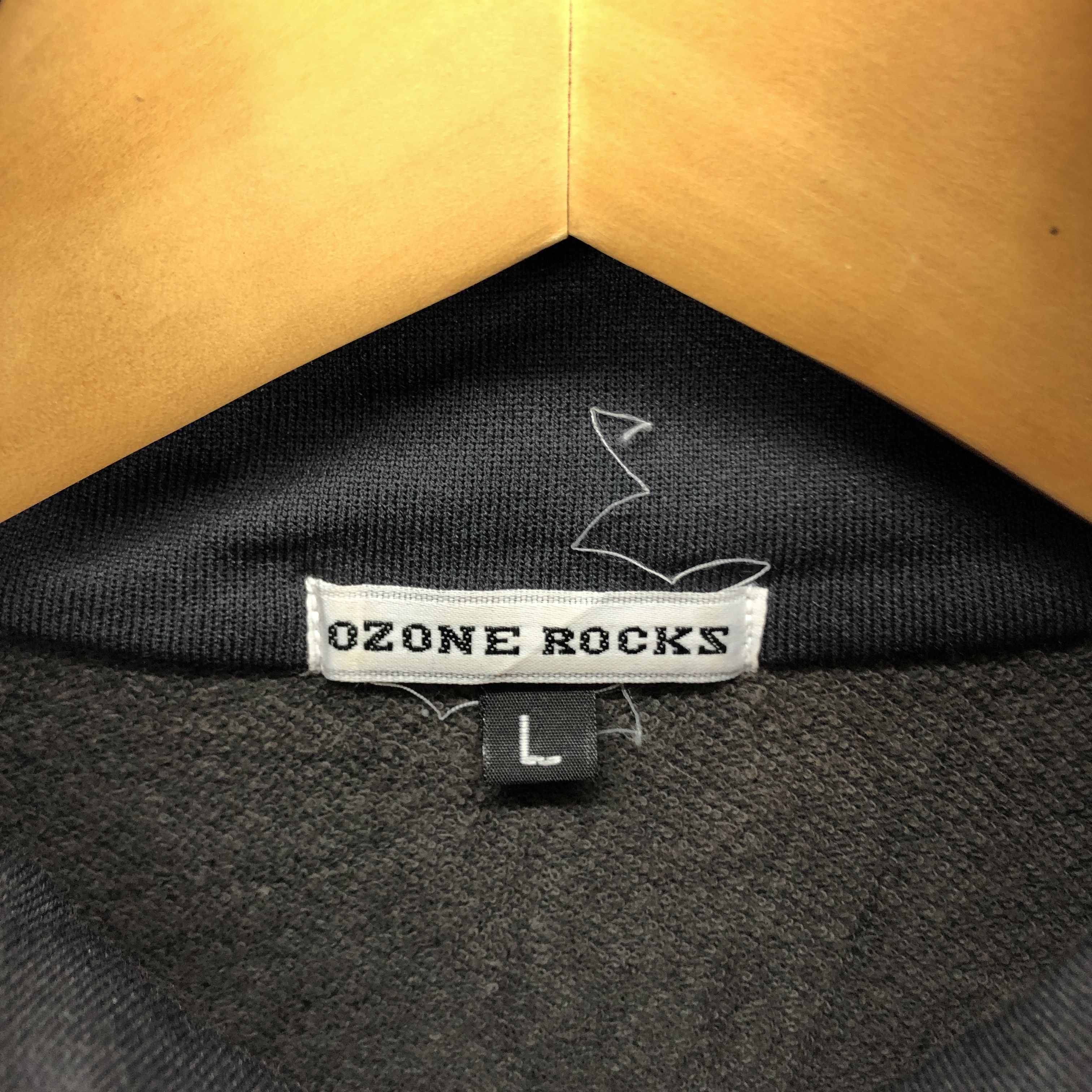 Band Tees OZONE ROCK Turtle Neck Zipper Sweatshirt #1809-67 Size US M / EU 48-50 / 2 - 5 Thumbnail