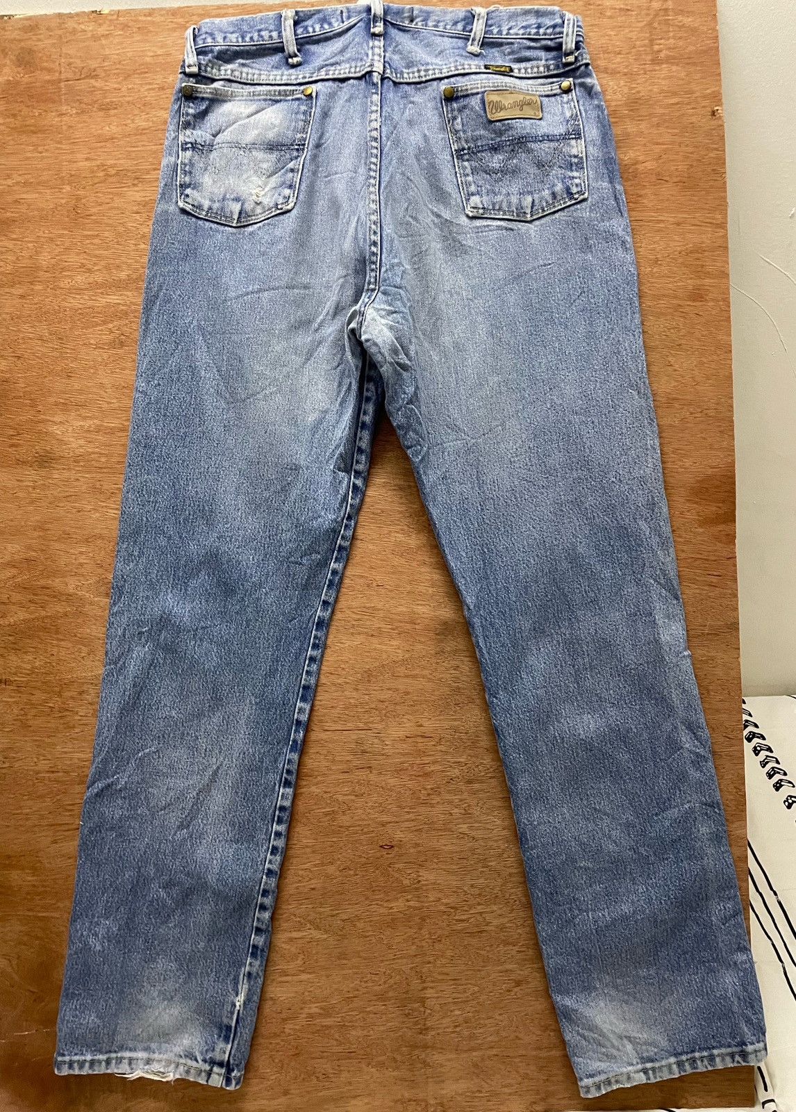 Vintage VINTAGE WRANGLER DENIM BOOTCUT Size US 38 / EU 54 - 6 Thumbnail