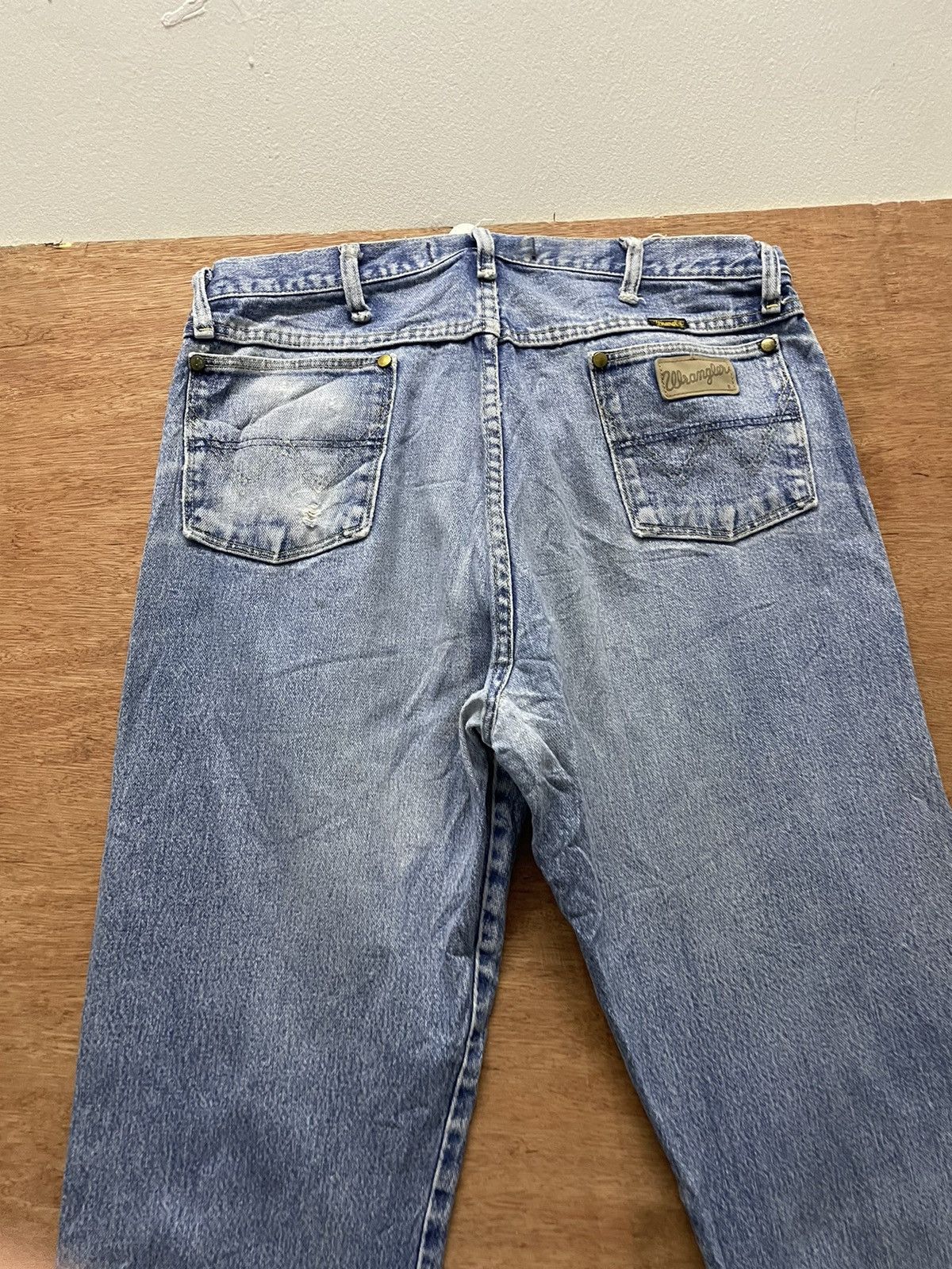 Vintage VINTAGE WRANGLER DENIM BOOTCUT Size US 38 / EU 54 - 7 Thumbnail