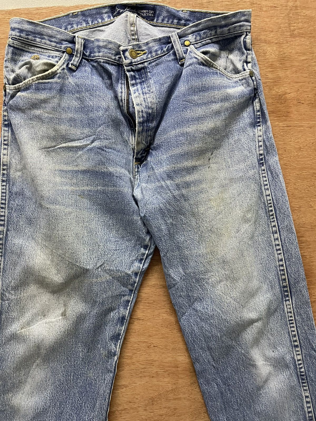 Vintage VINTAGE WRANGLER DENIM BOOTCUT Size US 38 / EU 54 - 2 Thumbnail