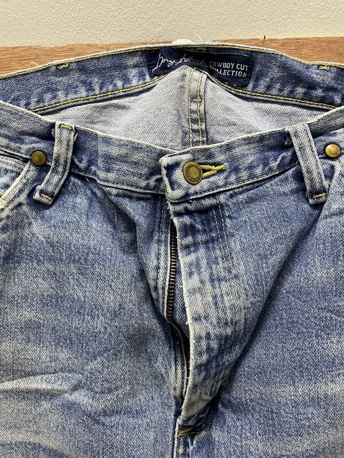 Vintage VINTAGE WRANGLER DENIM BOOTCUT Size US 38 / EU 54 - 3 Thumbnail