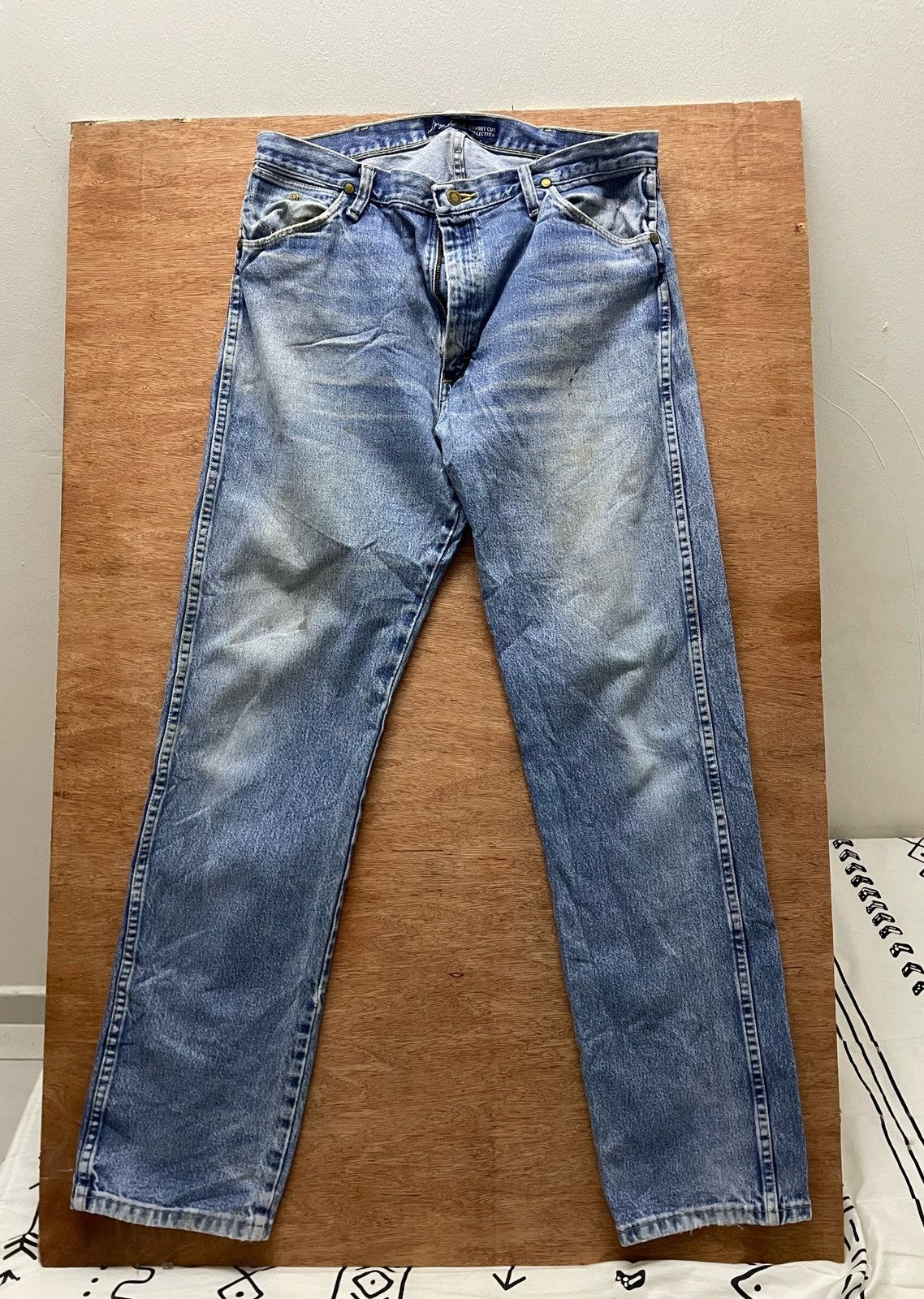 Vintage VINTAGE WRANGLER DENIM BOOTCUT Size US 38 / EU 54 - 1 Thumbnail
