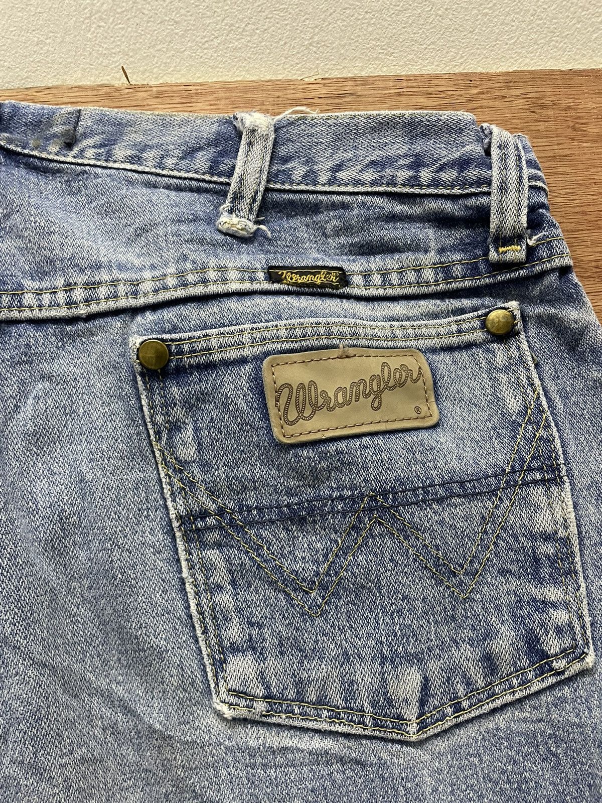 Vintage VINTAGE WRANGLER DENIM BOOTCUT Size US 38 / EU 54 - 8 Thumbnail