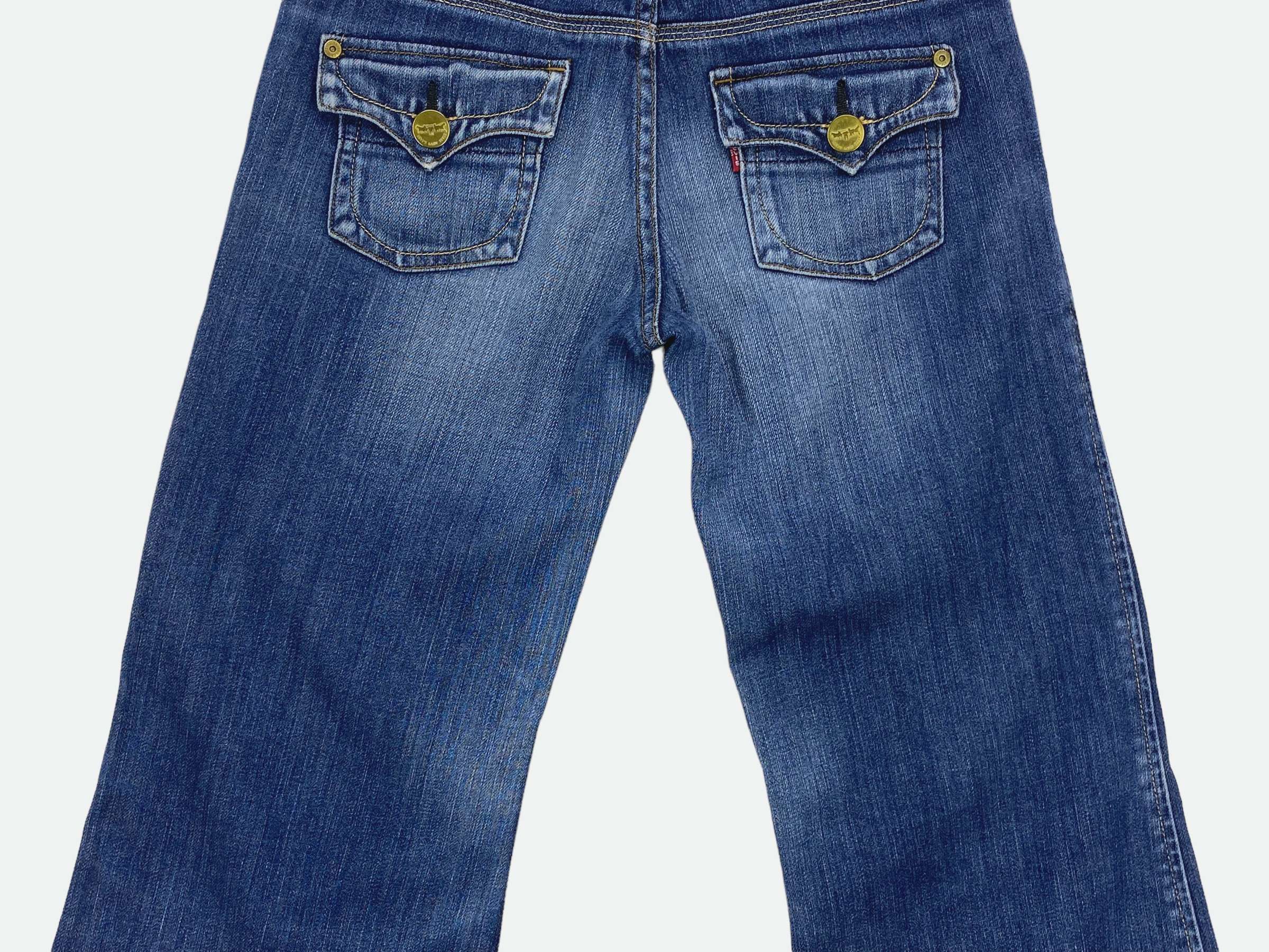 Levi's Levis Lady Jeans Vintage Y2k Bootcut Jeans Size 28" / US 6 / IT 42 - 7 Thumbnail