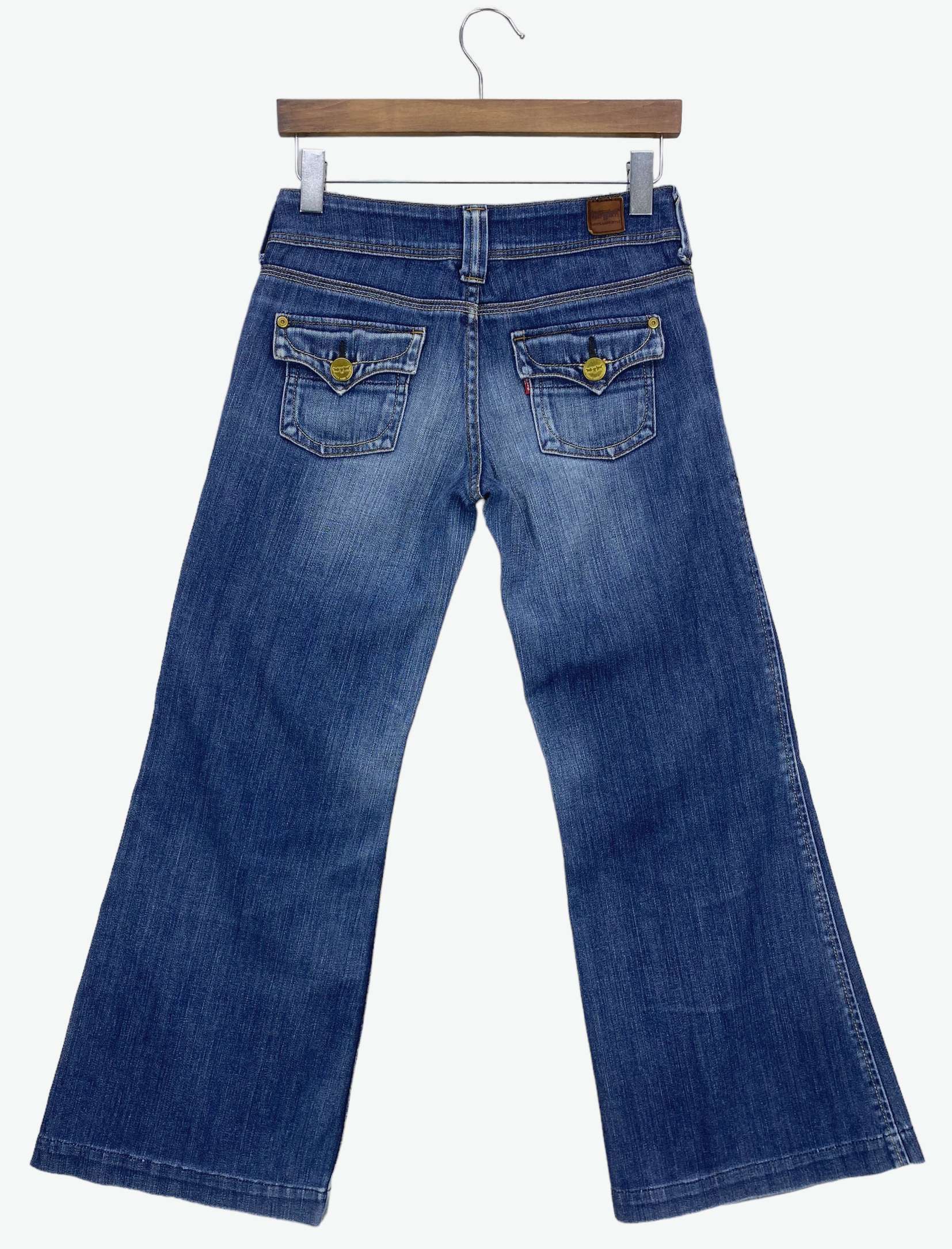 Levi's Levis Lady Jeans Vintage Y2k Bootcut Jeans Size 28" / US 6 / IT 42 - 1 Thumbnail