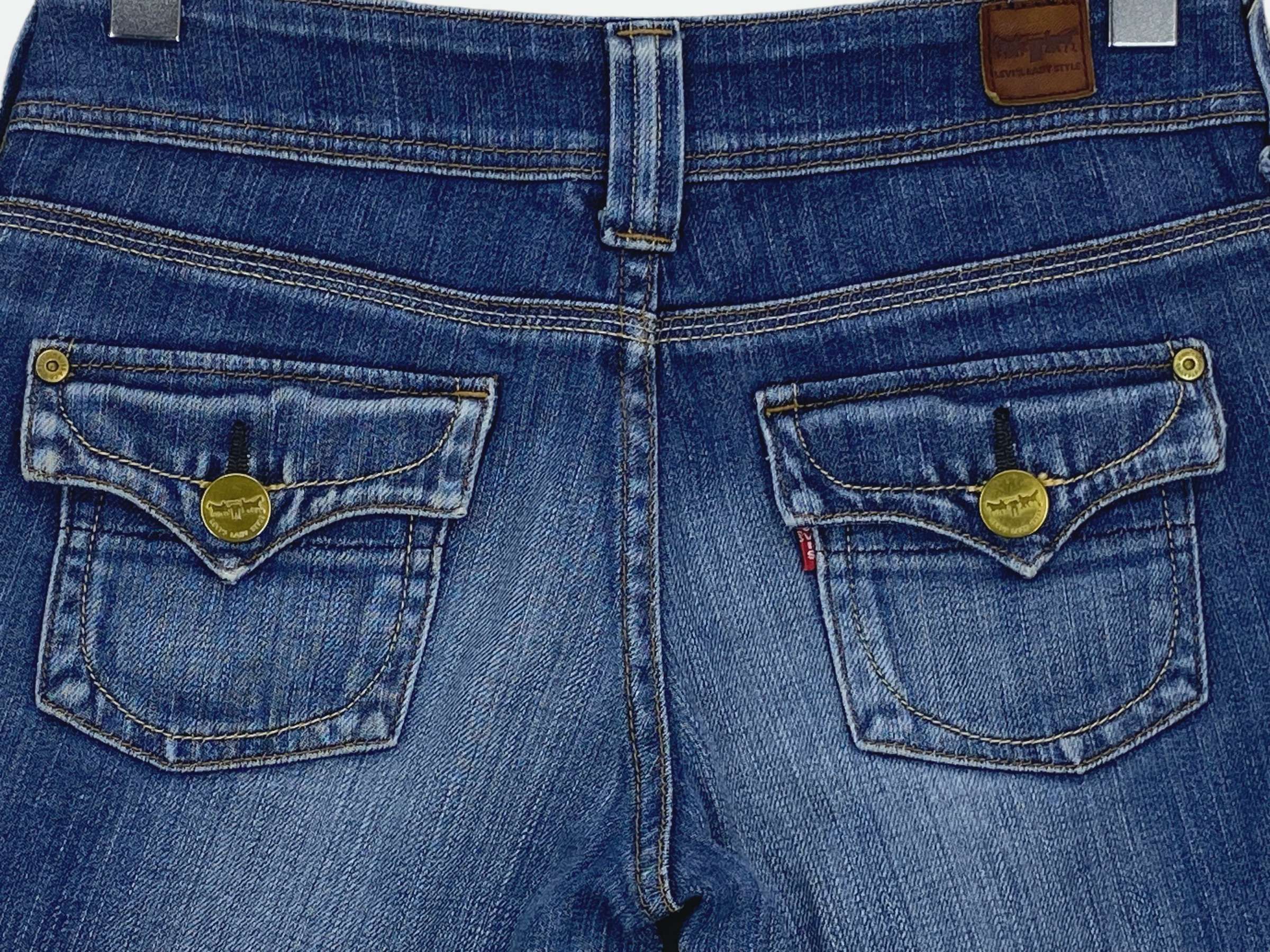 Levi's Levis Lady Jeans Vintage Y2k Bootcut Jeans Size 28" / US 6 / IT 42 - 9 Thumbnail