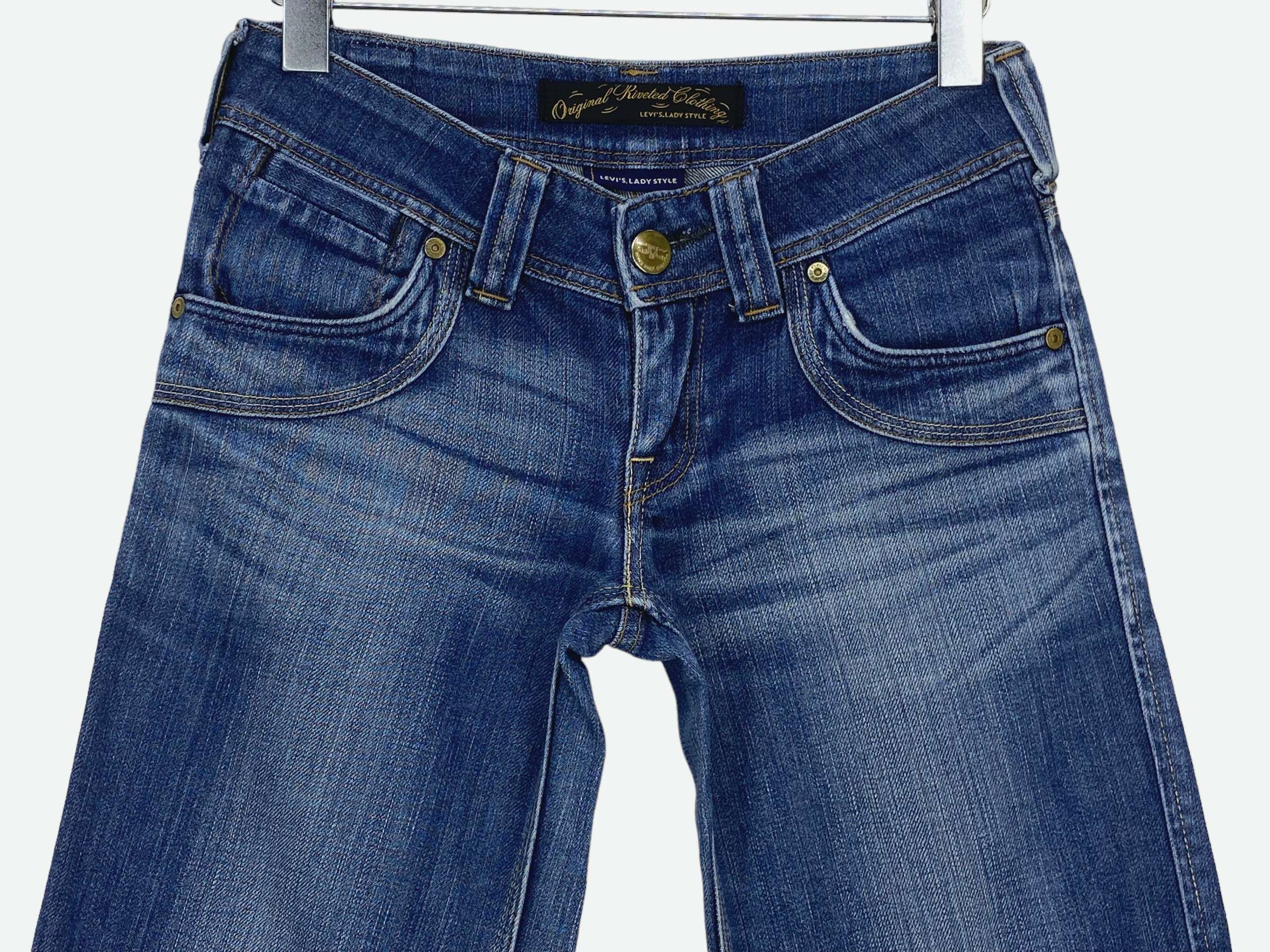Levi's Levis Lady Jeans Vintage Y2k Bootcut Jeans Size 28" / US 6 / IT 42 - 3 Thumbnail