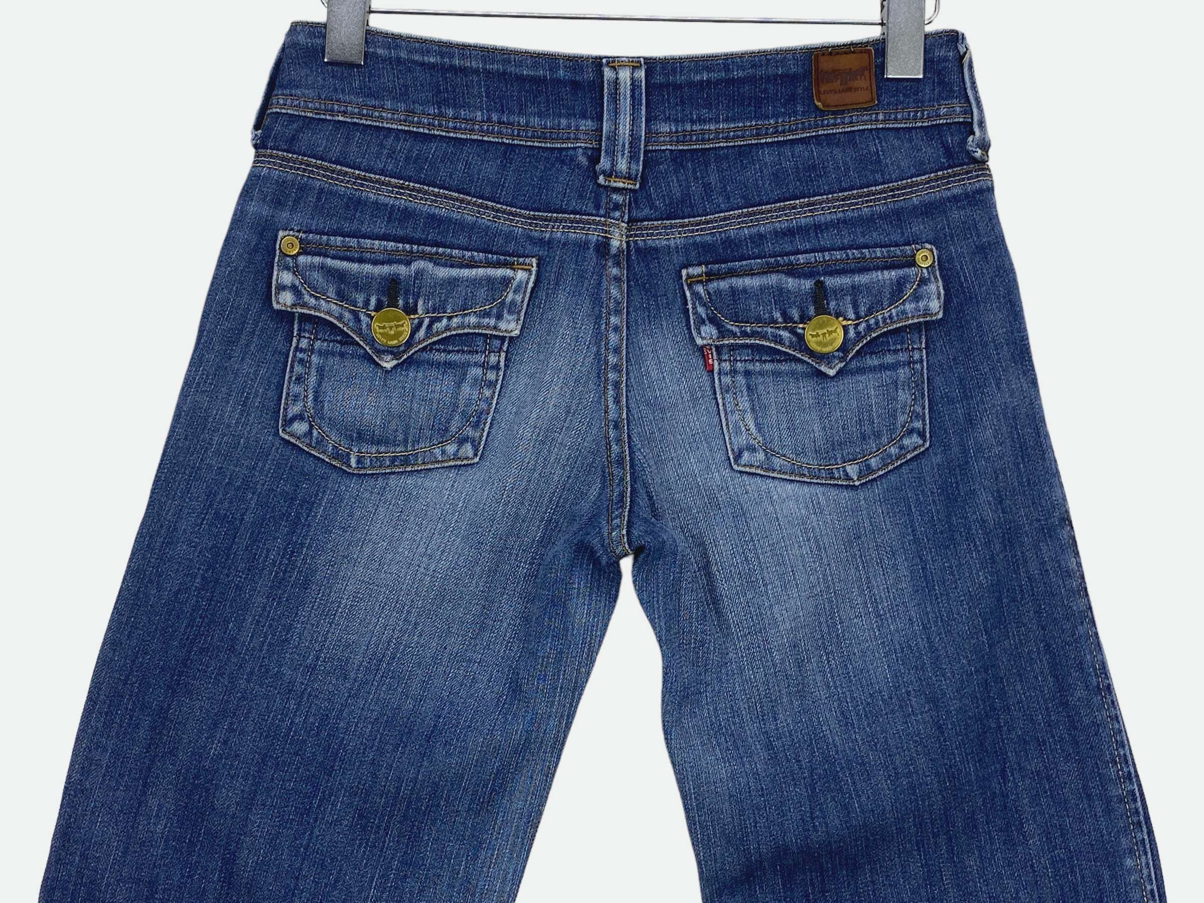 Levi's Levis Lady Jeans Vintage Y2k Bootcut Jeans Size 28" / US 6 / IT 42 - 6 Thumbnail