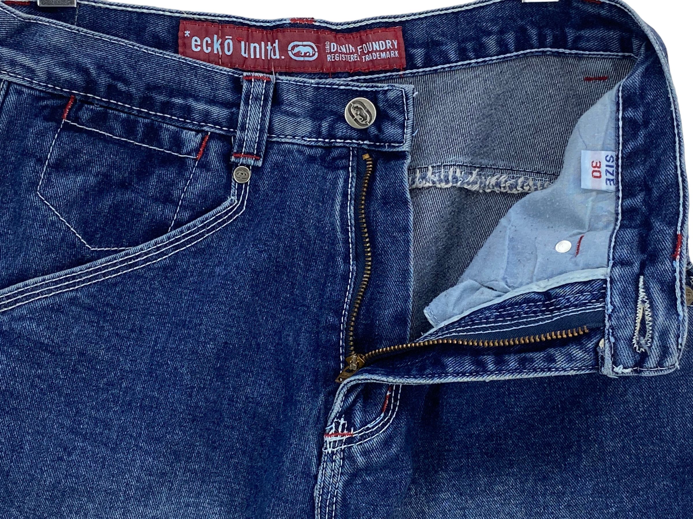 Ecko Unltd. × Marc Ecko Ecko Unltd Baggy Denim Jeans Size US 27 - 10 Thumbnail