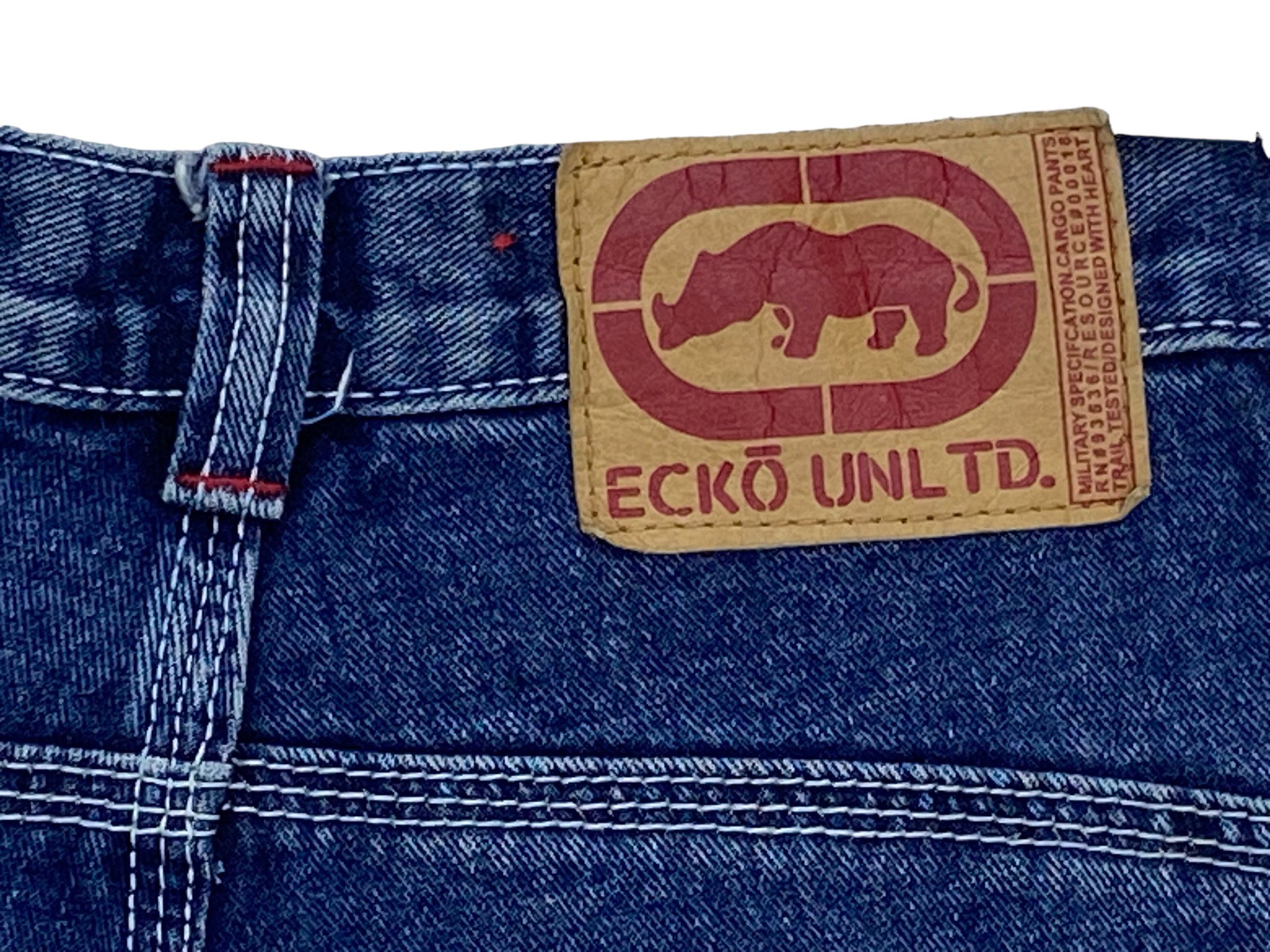 Ecko Unltd. × Marc Ecko Ecko Unltd Baggy Denim Jeans Size US 27 - 9 Thumbnail