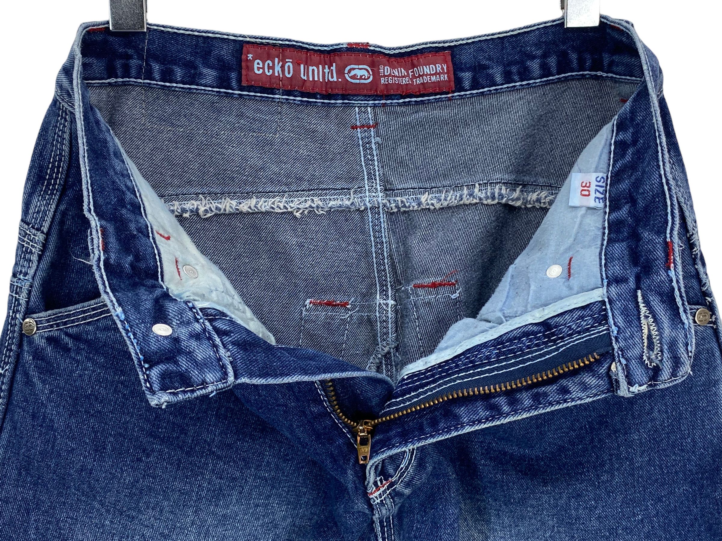 Ecko Unltd. × Marc Ecko Ecko Unltd Baggy Denim Jeans Size US 27 - 11 Thumbnail