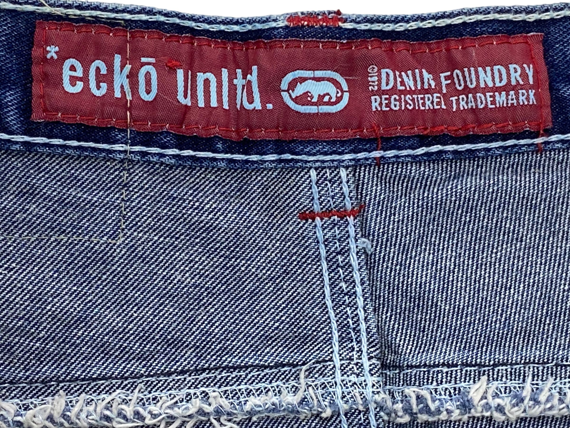 Ecko Unltd. × Marc Ecko Ecko Unltd Baggy Denim Jeans Size US 27 - 12 Thumbnail