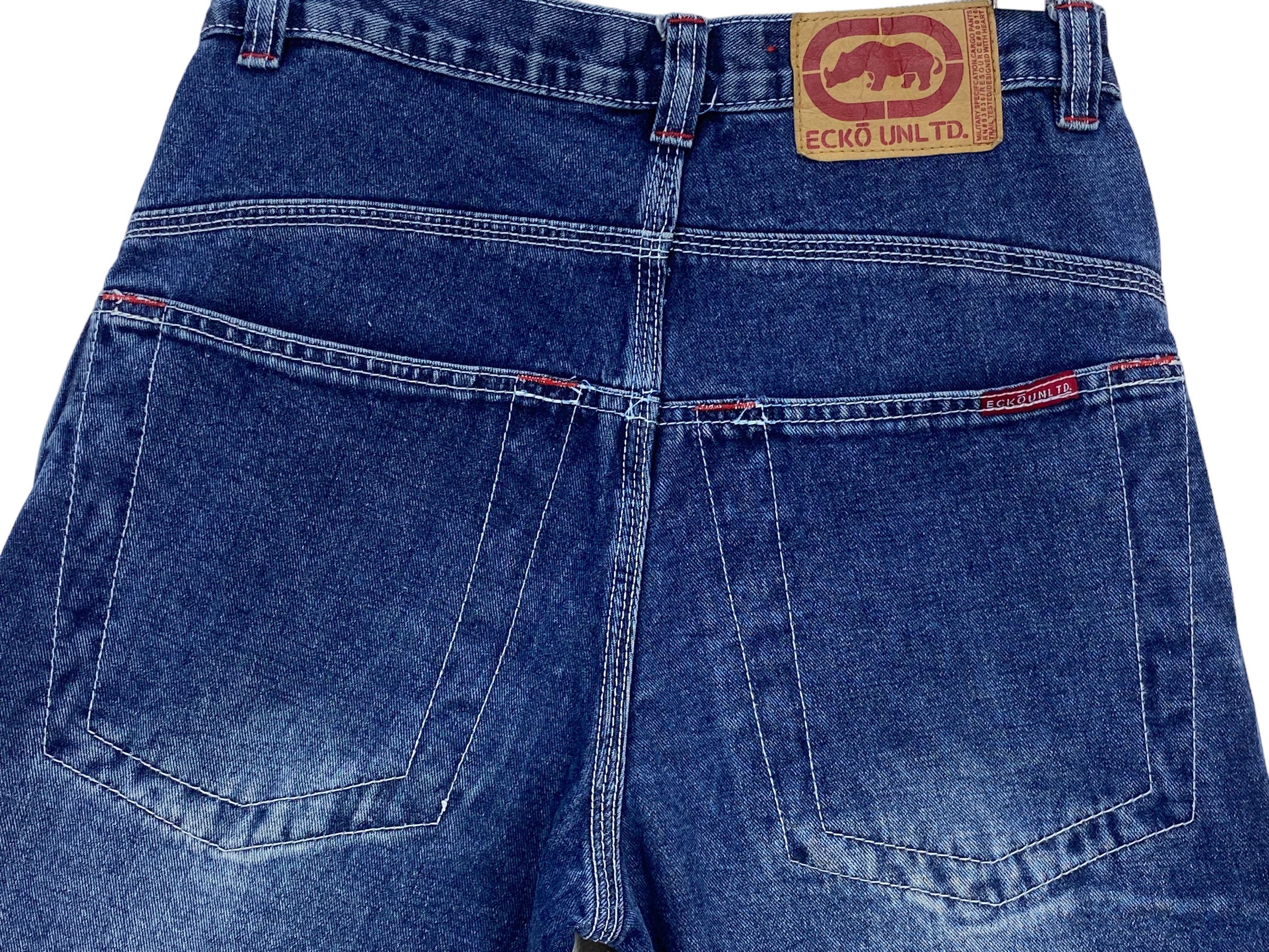 Ecko Unltd. × Marc Ecko Ecko Unltd Baggy Denim Jeans Size US 27 - 8 Thumbnail