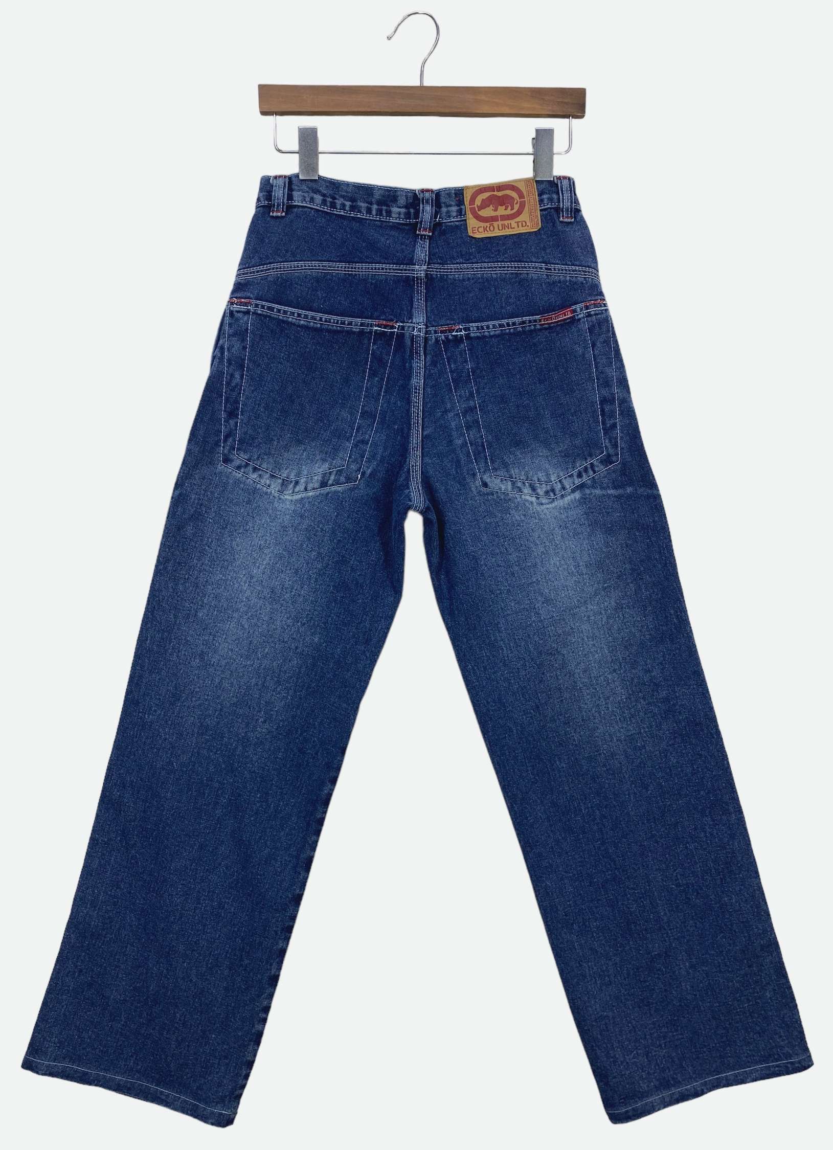 Ecko Unltd. × Marc Ecko Ecko Unltd Baggy Denim Jeans Size US 27 - 1 Thumbnail
