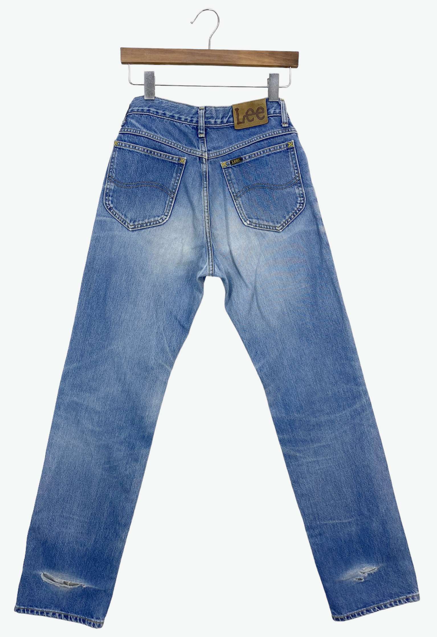 Lee Lee Denim Light Wash Jeans High Rise Jeans Size US 27 - 1 Thumbnail
