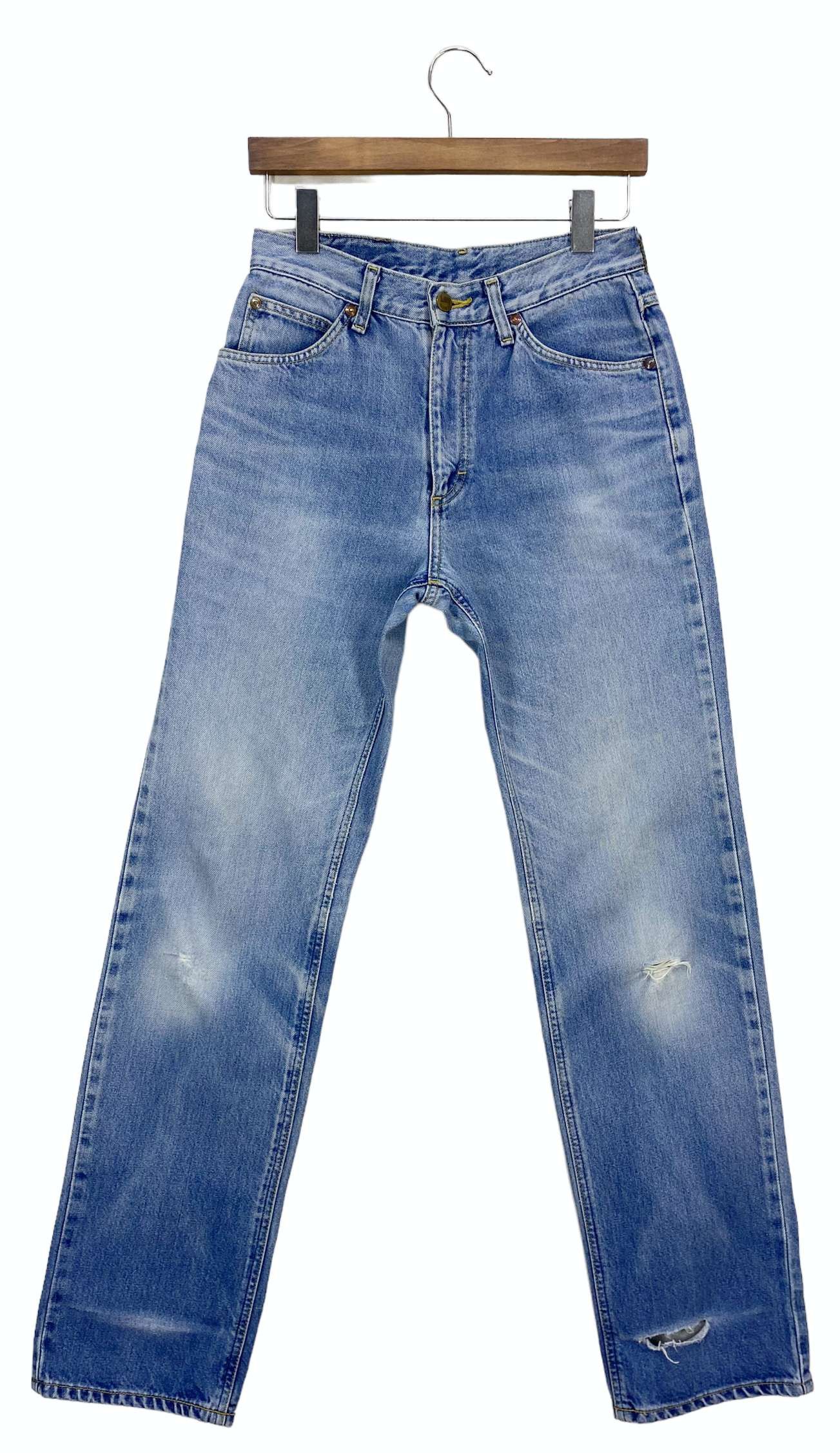 Lee Lee Denim Light Wash Jeans High Rise Jeans Size US 27 - 2 Thumbnail