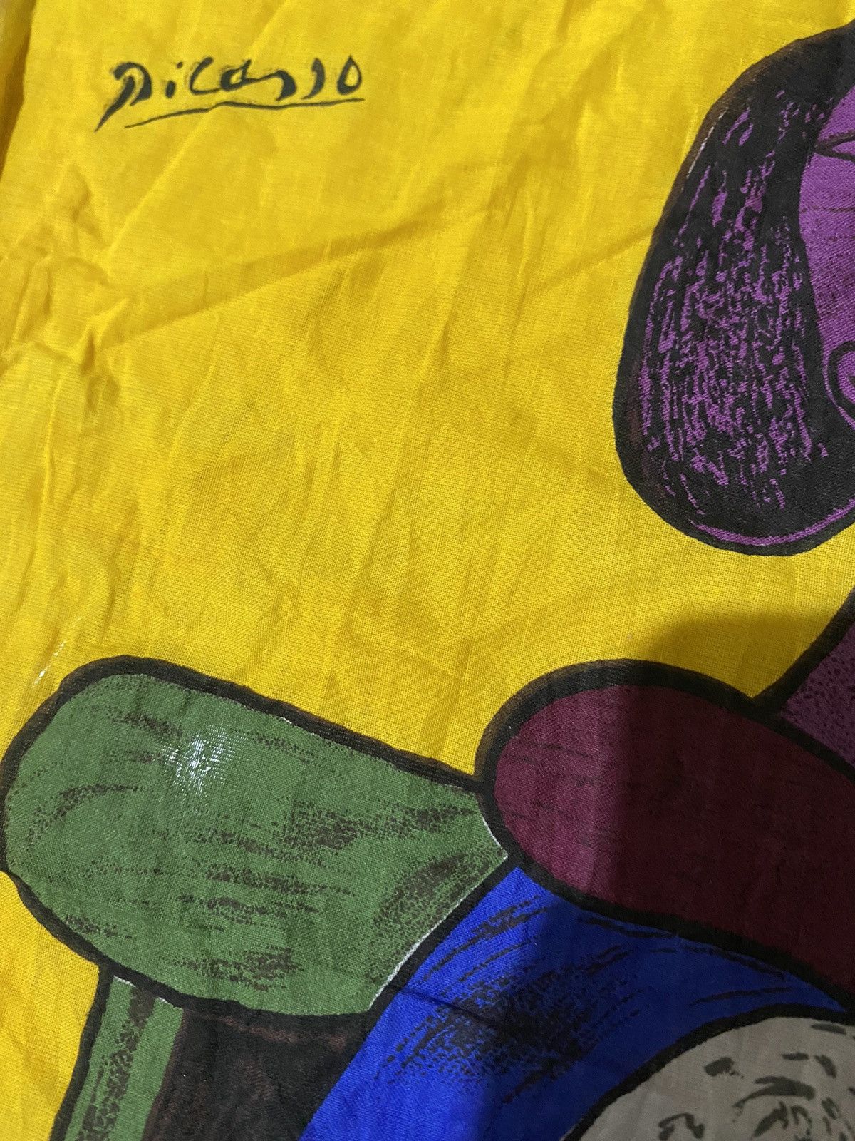 Vivienne Westwood Vintage Handkerchief Picasso+Vivienne Size ONE SIZE - 8 Thumbnail