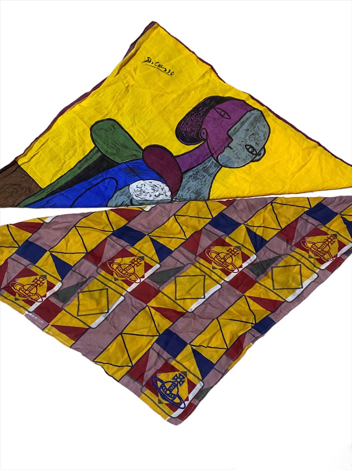 Vivienne Westwood Vintage Handkerchief Picasso+Vivienne Size ONE SIZE - 1 Thumbnail