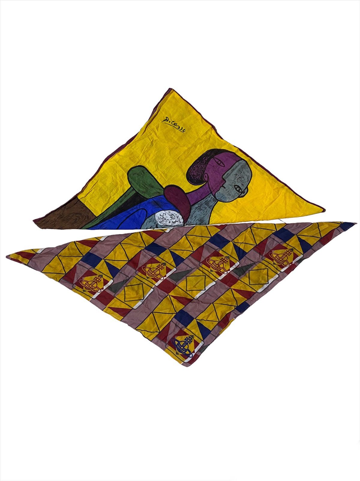 Vivienne Westwood Vintage Handkerchief Picasso+Vivienne Size ONE SIZE - 4 Thumbnail