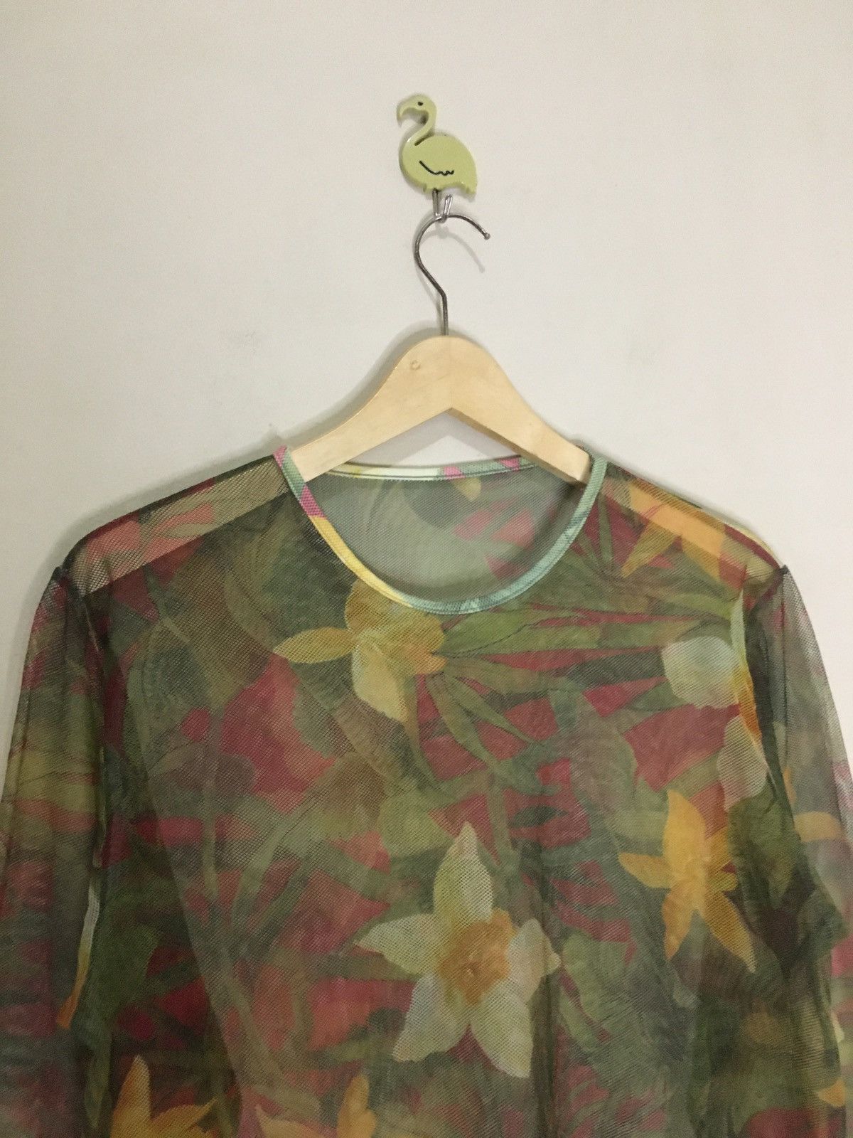 20471120 1990s Uknwon Mesh Shirt Punk Y2K Size US M / EU 48-50 / 2 - 4 Thumbnail