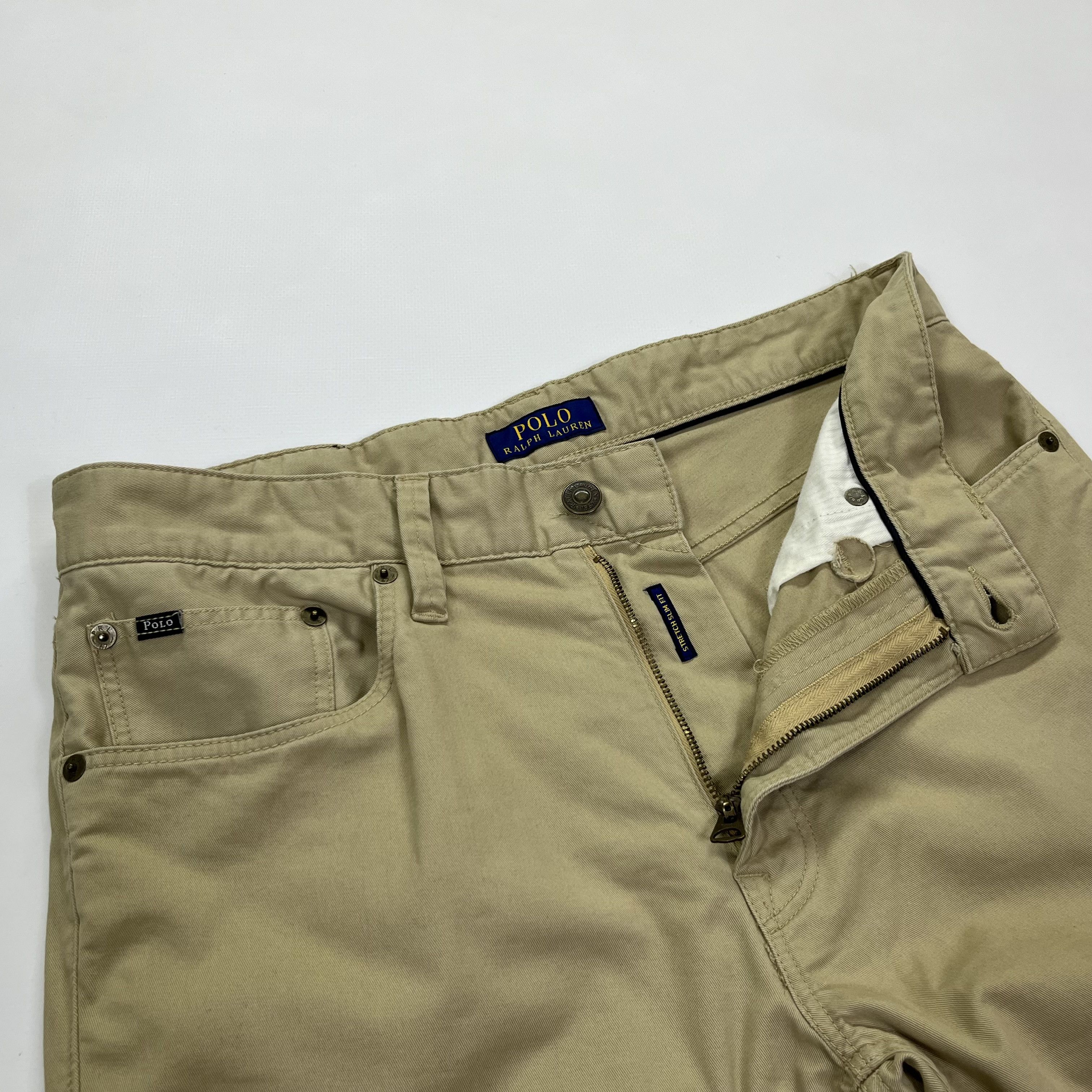Ralph Lauren Polo Ralph Lauren Stretch Slim Fit Chino Pants Size US 30 / EU 46 - 4 Thumbnail