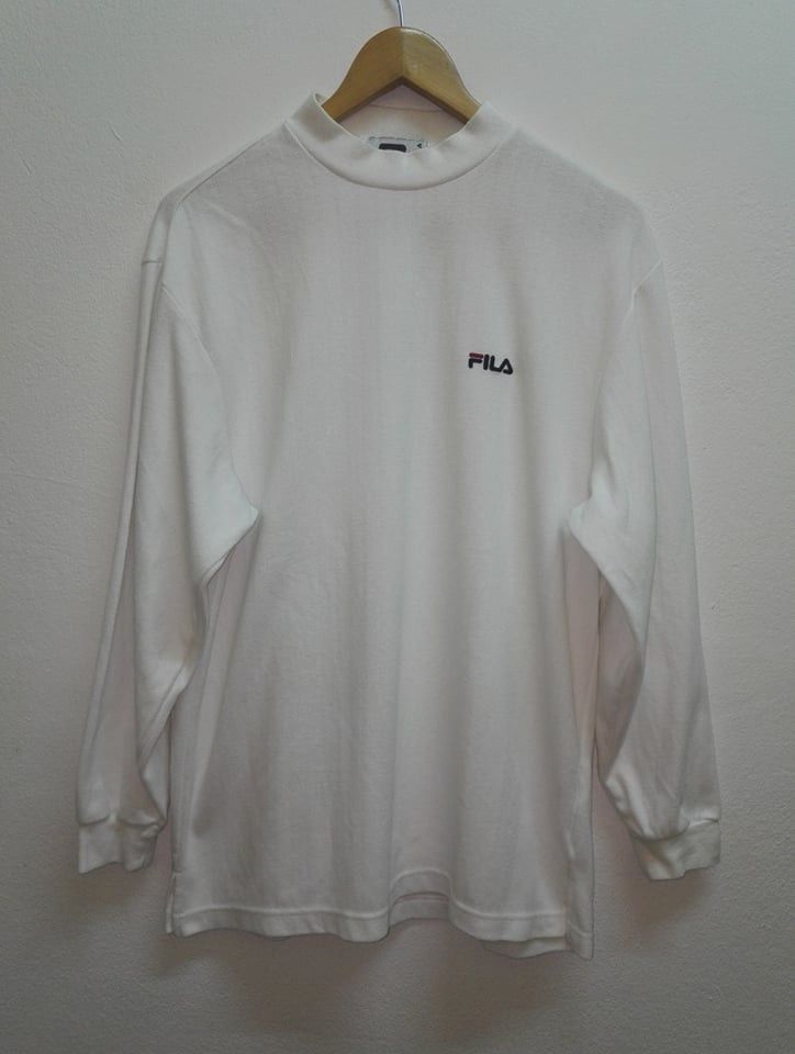 Fila Vintage Fila Logo Embroidery Sweatshirt Crewneck (c31) Size US L / EU 52-54 / 3 - 1 Thumbnail
