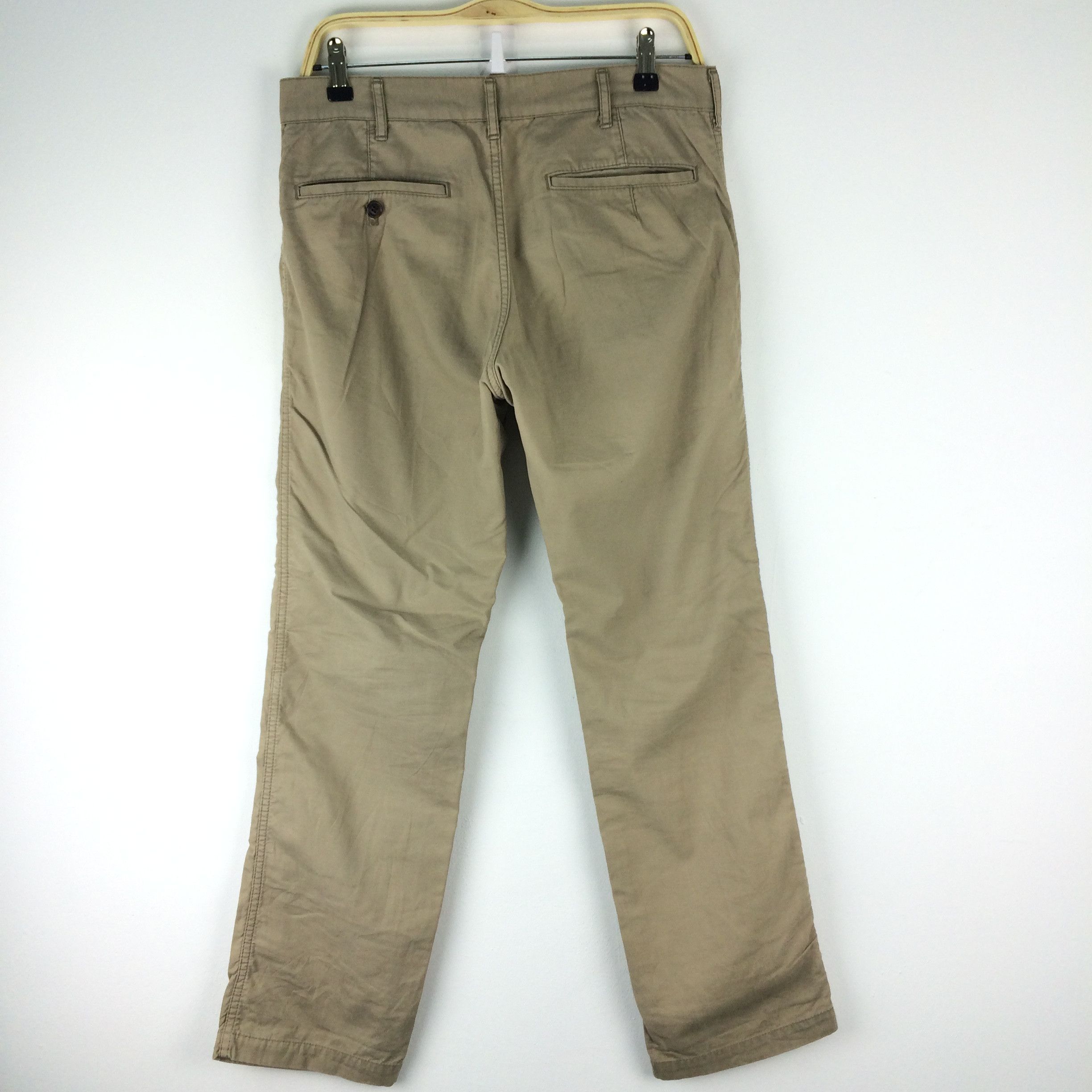 Comme des Garcons × Comme des Garcons Homme Plus X55 VTG 90s COMME DES GARCONS KHAKIS ANKLE PANTS TROUSER Size US 32 / EU 48 - 3 Thumbnail