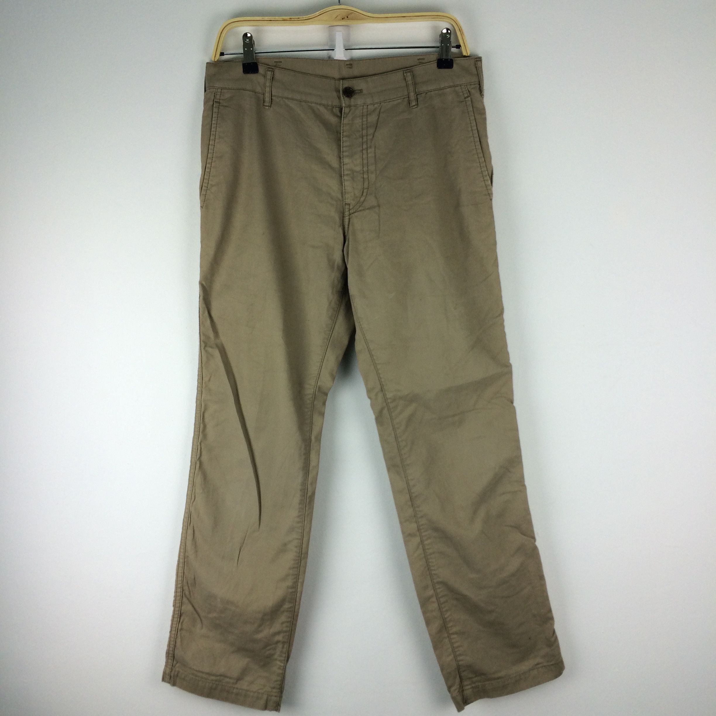 Comme des Garcons × Comme des Garcons Homme Plus X55 VTG 90s COMME DES GARCONS KHAKIS ANKLE PANTS TROUSER Size US 32 / EU 48 - 1 Thumbnail