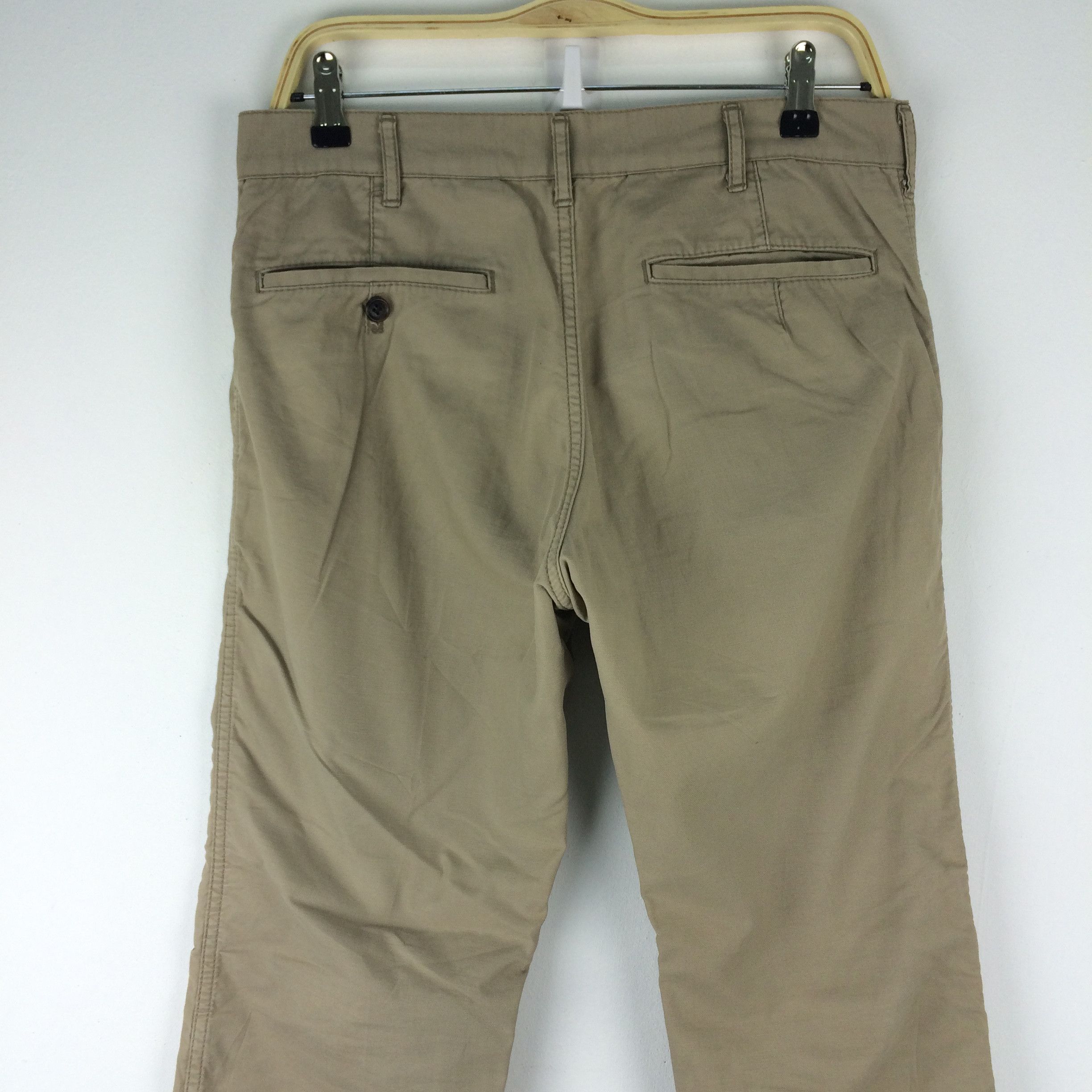Comme des Garcons × Comme des Garcons Homme Plus X55 VTG 90s COMME DES GARCONS KHAKIS ANKLE PANTS TROUSER Size US 32 / EU 48 - 5 Thumbnail