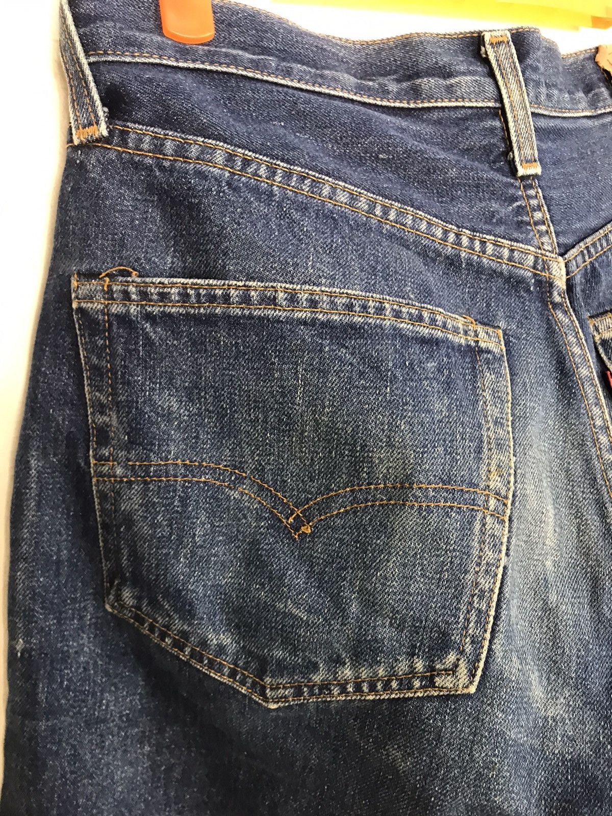 Levi's 90s Levis Lot 501 Big E Selvedge Buttonfly Design Denim Size US 29 - 10 Thumbnail