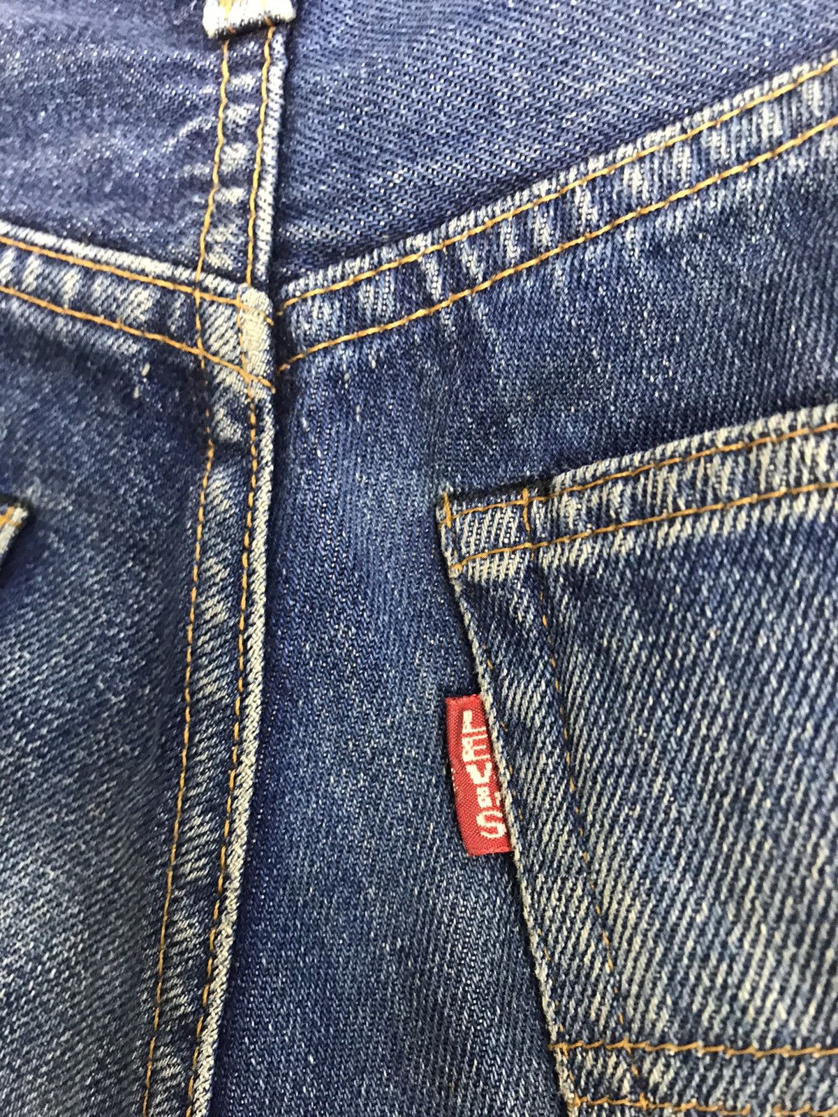 Levi's 90s Levis Lot 501 Big E Selvedge Buttonfly Design Denim Size US 29 - 9 Thumbnail