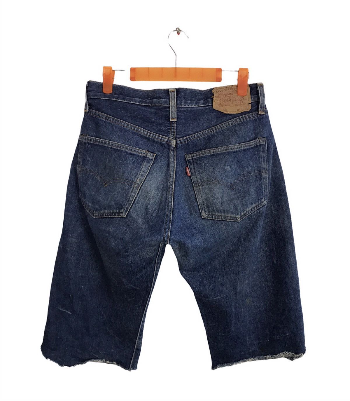image of 90's Levis Lot 501 Big E Selvedge Buttonfly Design Denim in Indigo, Men's (Size 29)