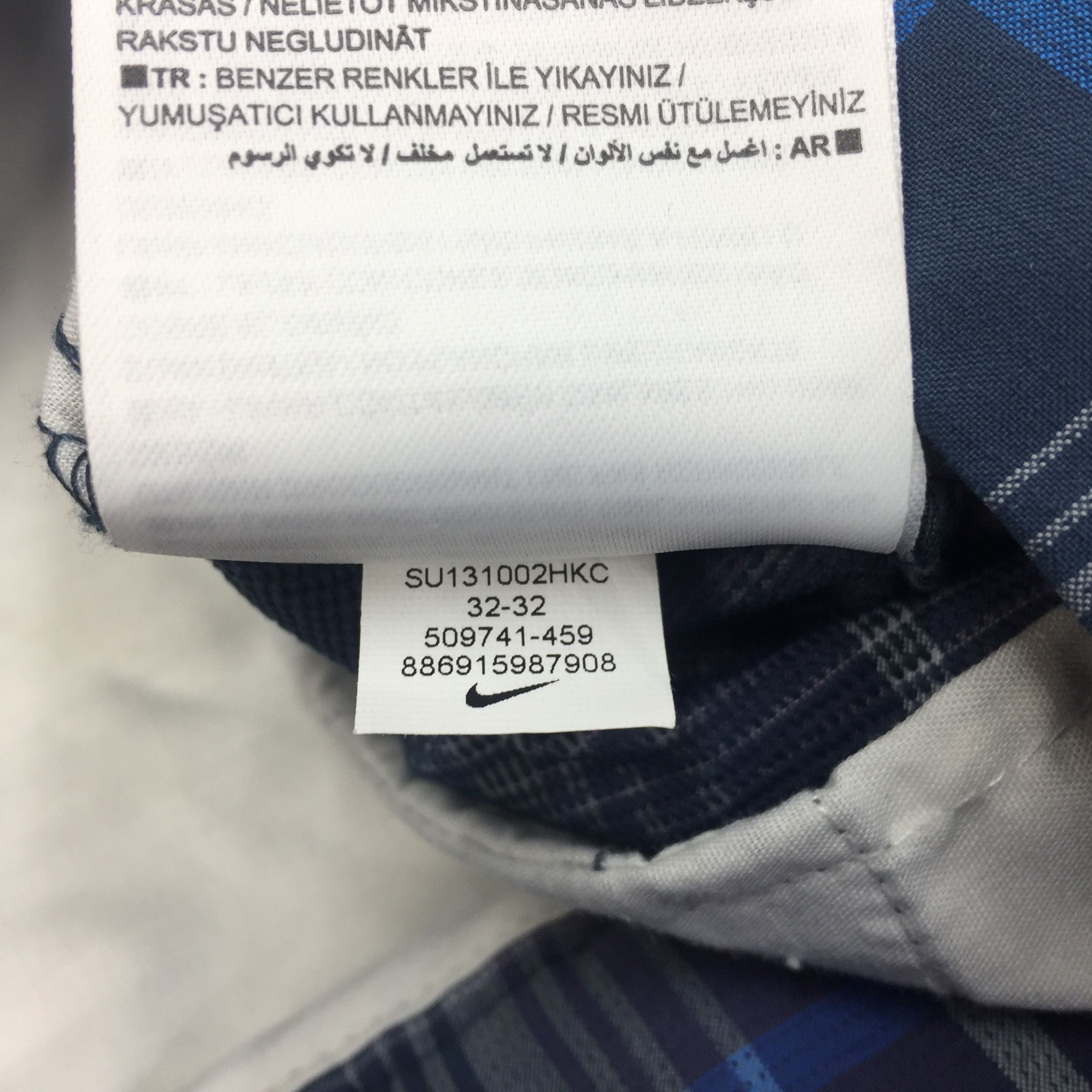 Nike Nike Tartan Plaid Flat Front Golf Pants Size US 32 / EU 48 - 10 Thumbnail