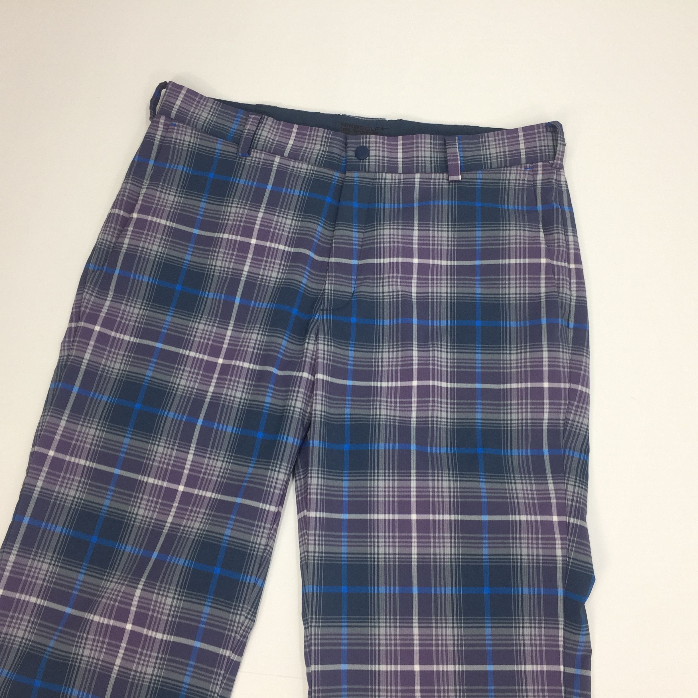 Nike Nike Tartan Plaid Flat Front Golf Pants Size US 32 / EU 48 - 2 Thumbnail