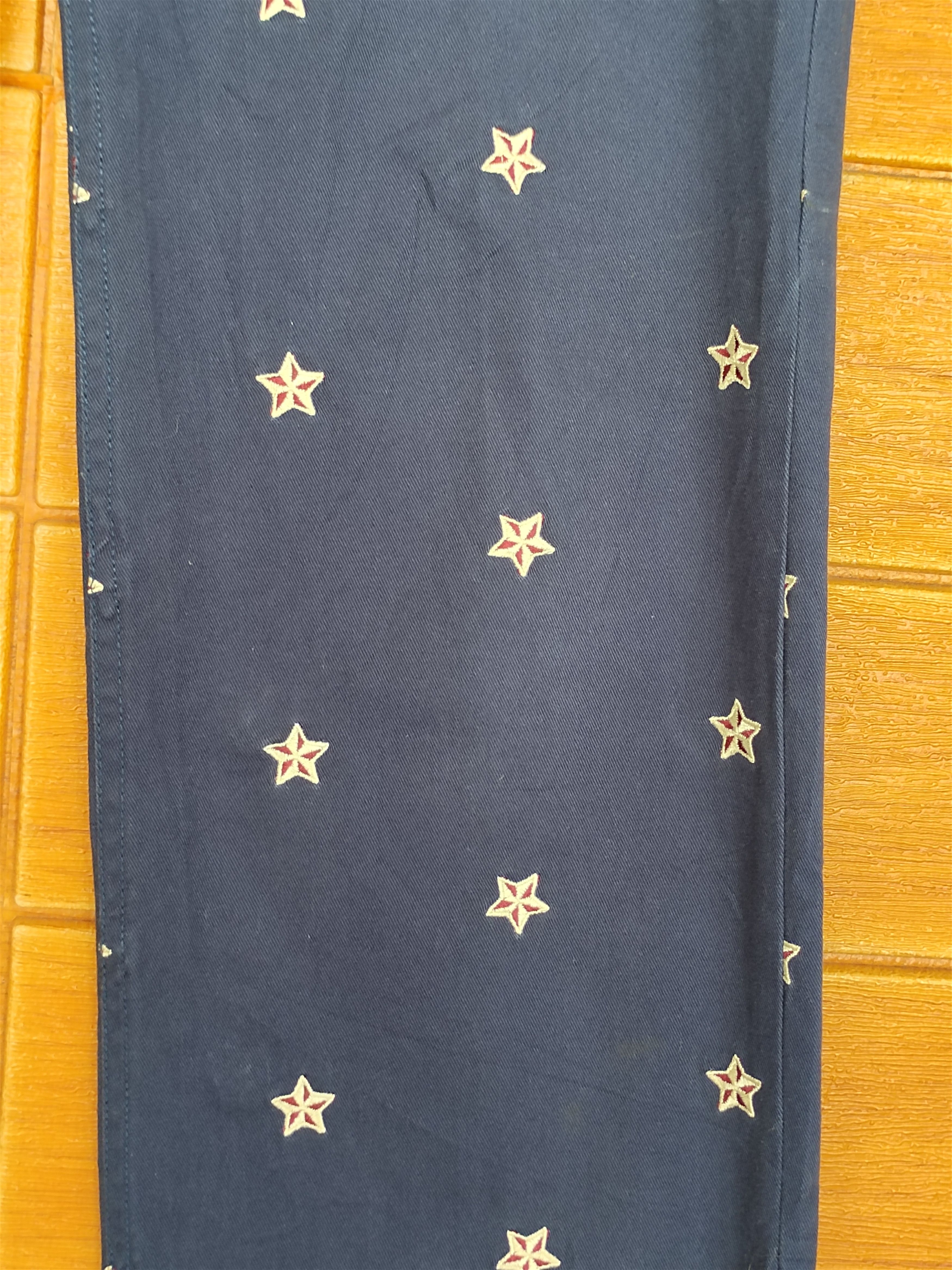 Hysteric Glamour Japan DIABLOS Embroidered Stars Chinos Pants Size US 32 / EU 48 - 5 Thumbnail