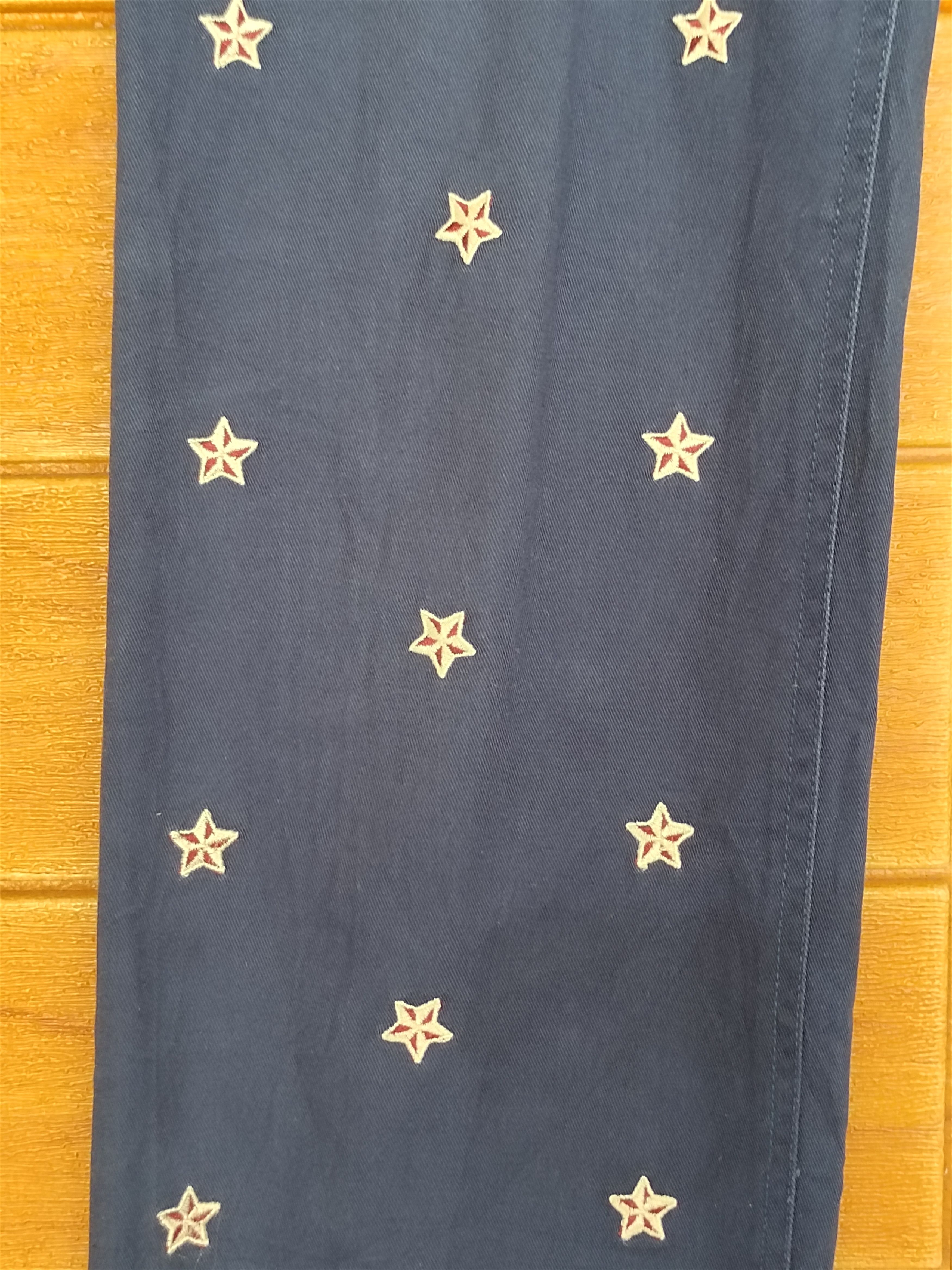 Hysteric Glamour Japan DIABLOS Embroidered Stars Chinos Pants Size US 32 / EU 48 - 6 Thumbnail