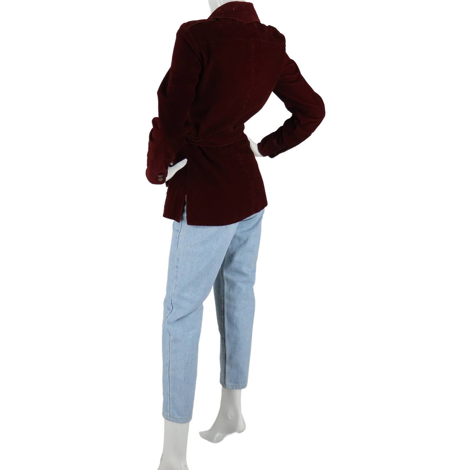 70s Vintage Levi's White Tab Cord Corduroy Snap Coat Jacket