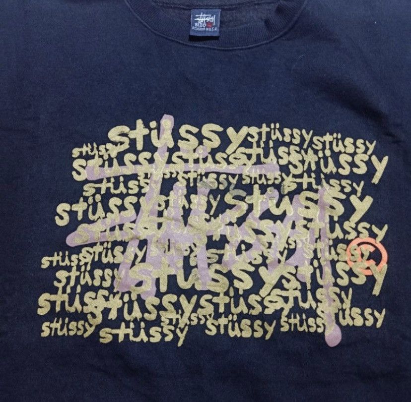 Vintage Very Rare Item Vintage 90s Stussy Stephen Sprouse | Grailed