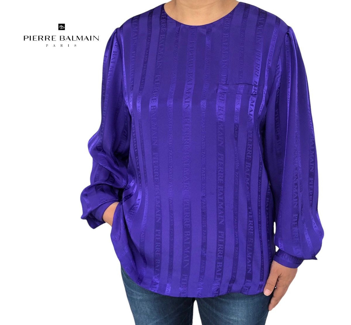 Pierre Balmain Pierre Balmain Full Printed Button Up Women Blouse Size M / US 6-8 / IT 42-44 - 15 Thumbnail