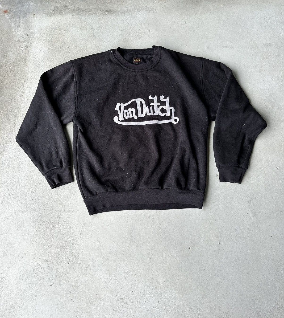 Vintage Von Dutch graphic sweatshirt top crewneck