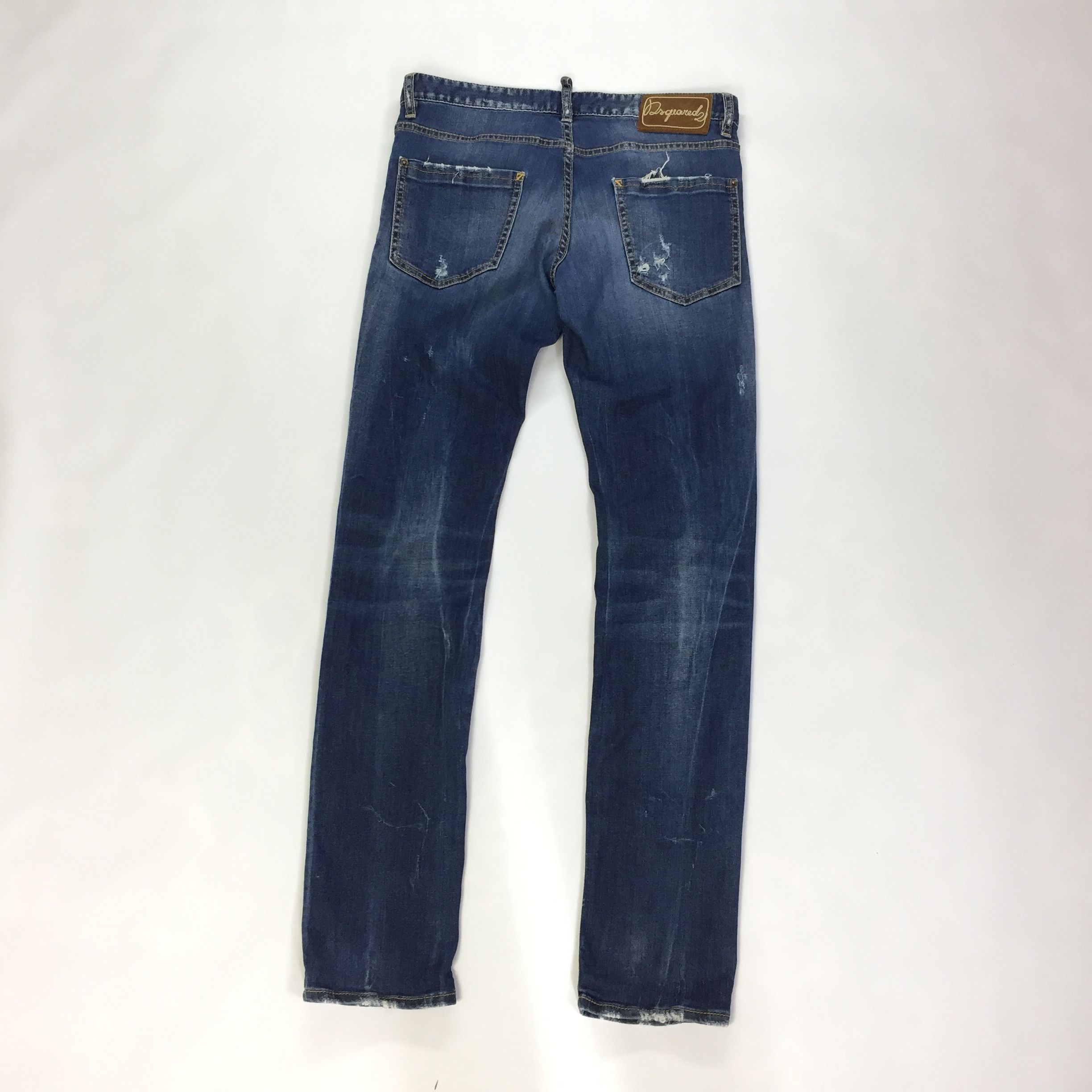 Dsquared2 Dsquared2 Cool Guy Distressed Slim Fit Jeans Denim Pants Size US 30 / EU 46 - 15 Thumbnail
