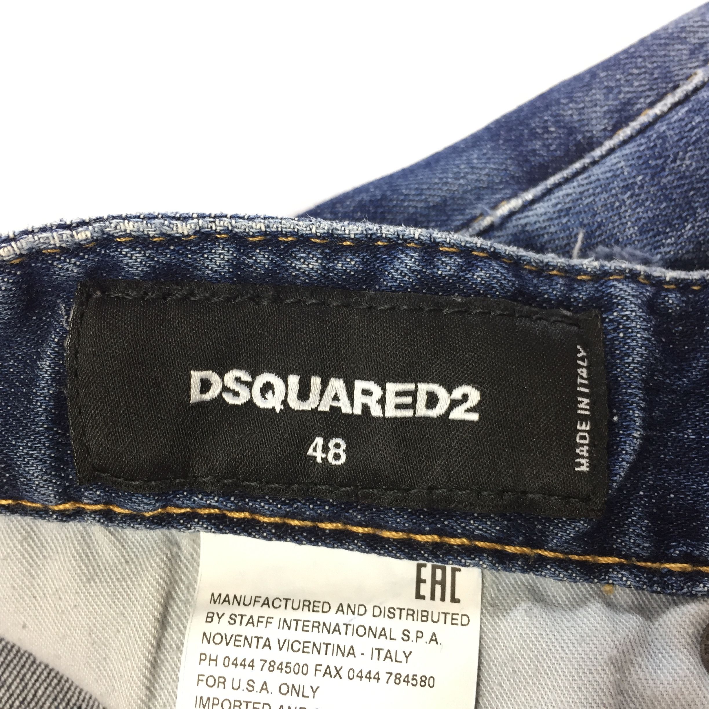 Dsquared2 Dsquared2 Cool Guy Distressed Slim Fit Jeans Denim Pants Size US 30 / EU 46 - 12 Thumbnail