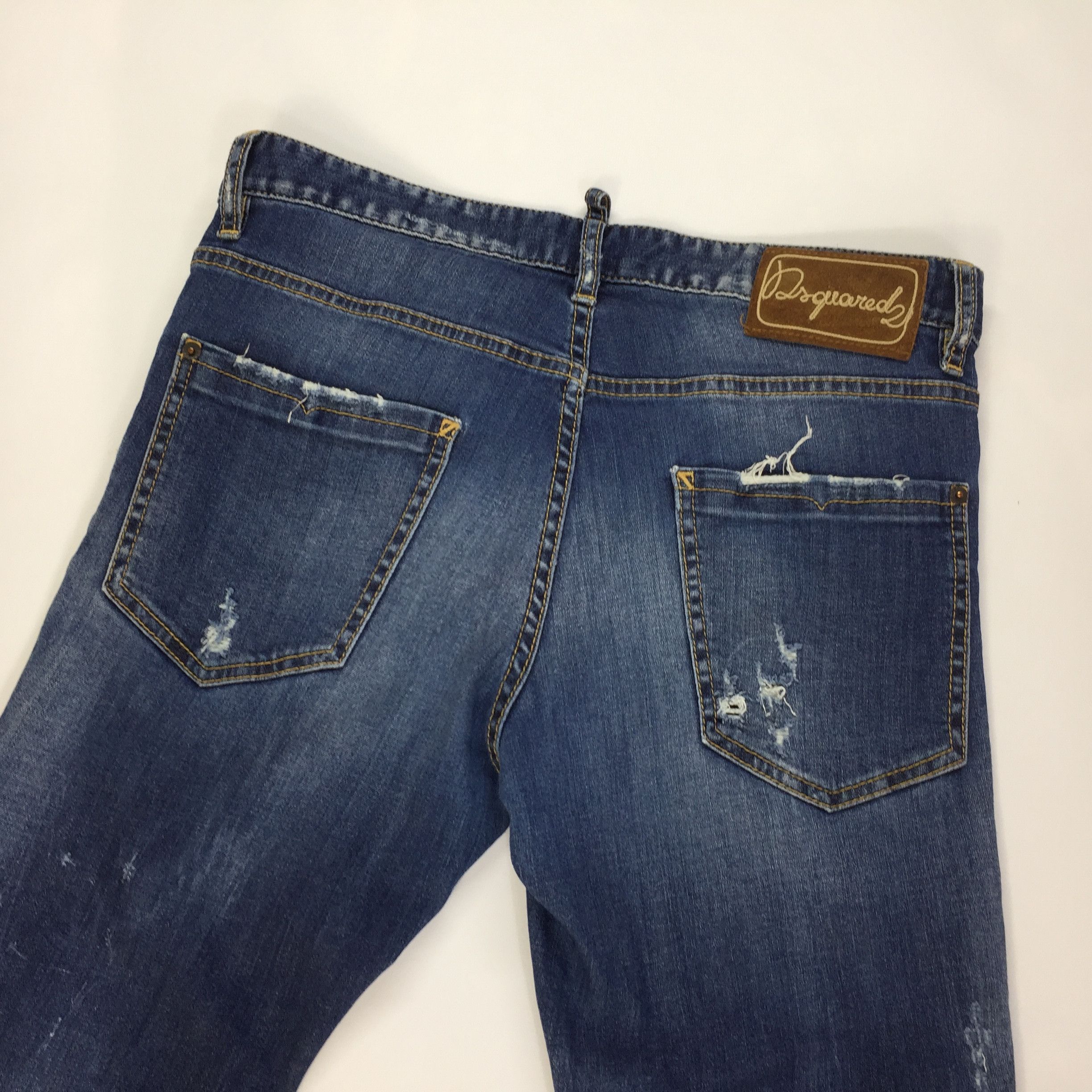 Dsquared2 Dsquared2 Cool Guy Distressed Slim Fit Jeans Denim Pants Size US 30 / EU 46 - 16 Thumbnail