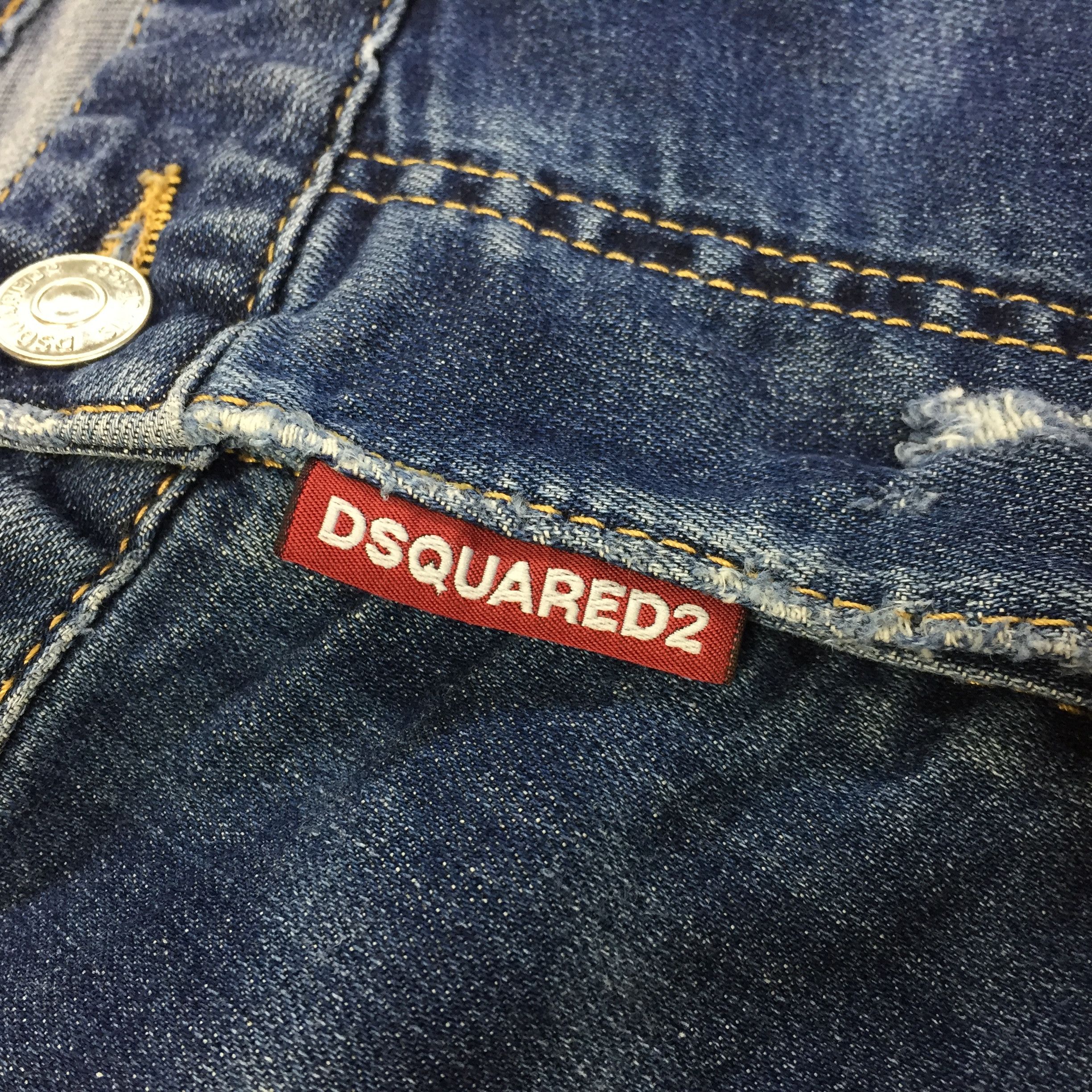 Dsquared2 Dsquared2 Cool Guy Distressed Slim Fit Jeans Denim Pants Size US 30 / EU 46 - 5 Thumbnail