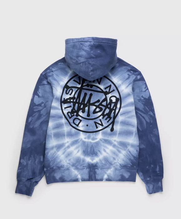 Dries Van Noten Stüssy x Dries Van Noten – Tie Dye Logo Hoodie