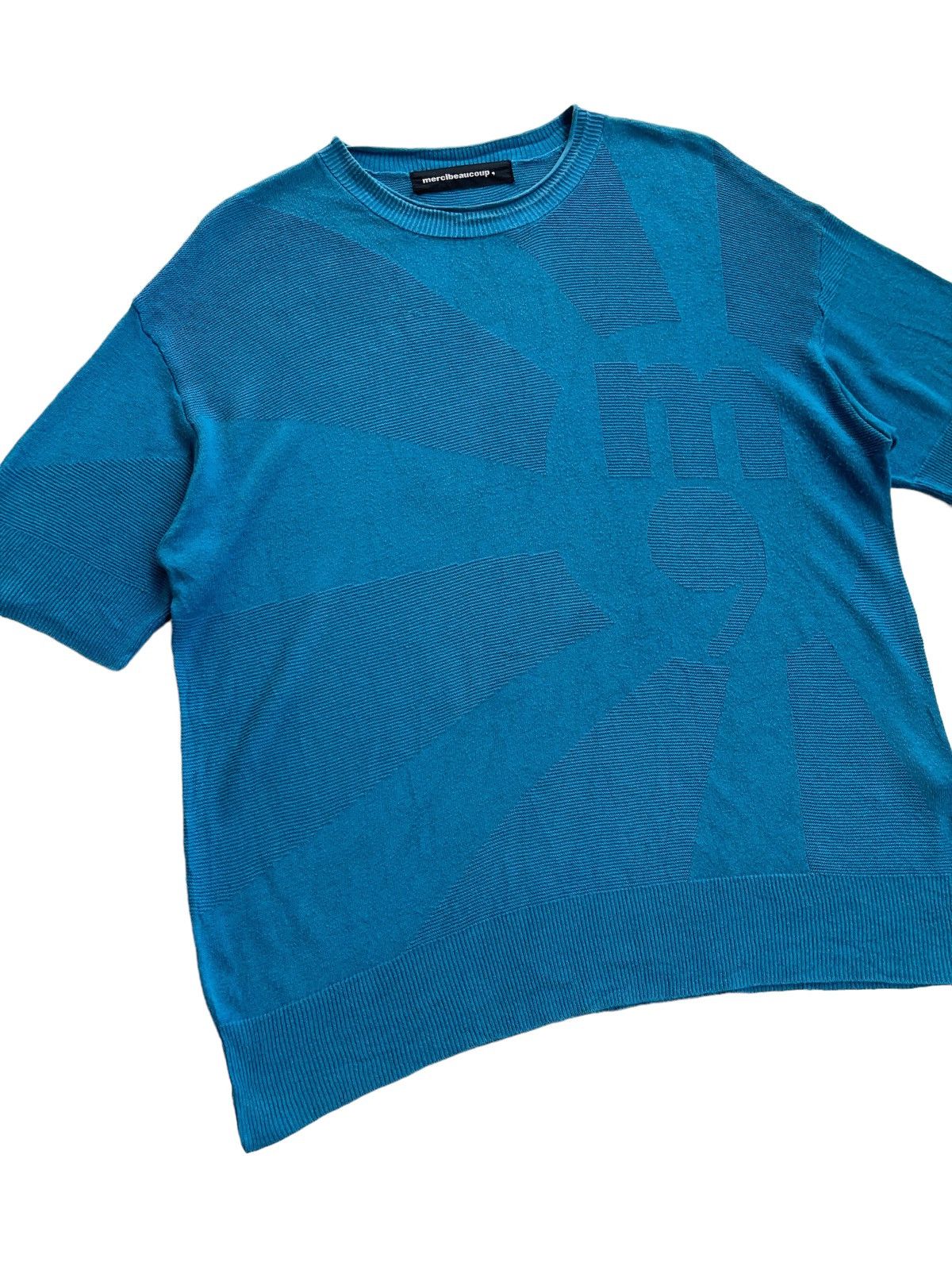 Issey Miyake Issey Miyake Mercibeaucoup Women Big Logo Top Knitted Size L / US 10 / IT 46 - 4 Thumbnail