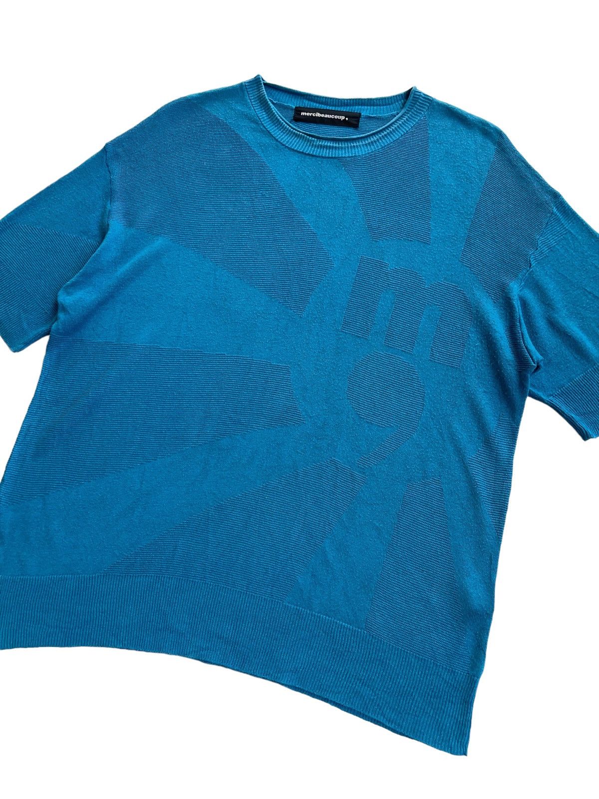 Issey Miyake Issey Miyake Mercibeaucoup Women Big Logo Top Knitted Size L / US 10 / IT 46 - 2 Thumbnail