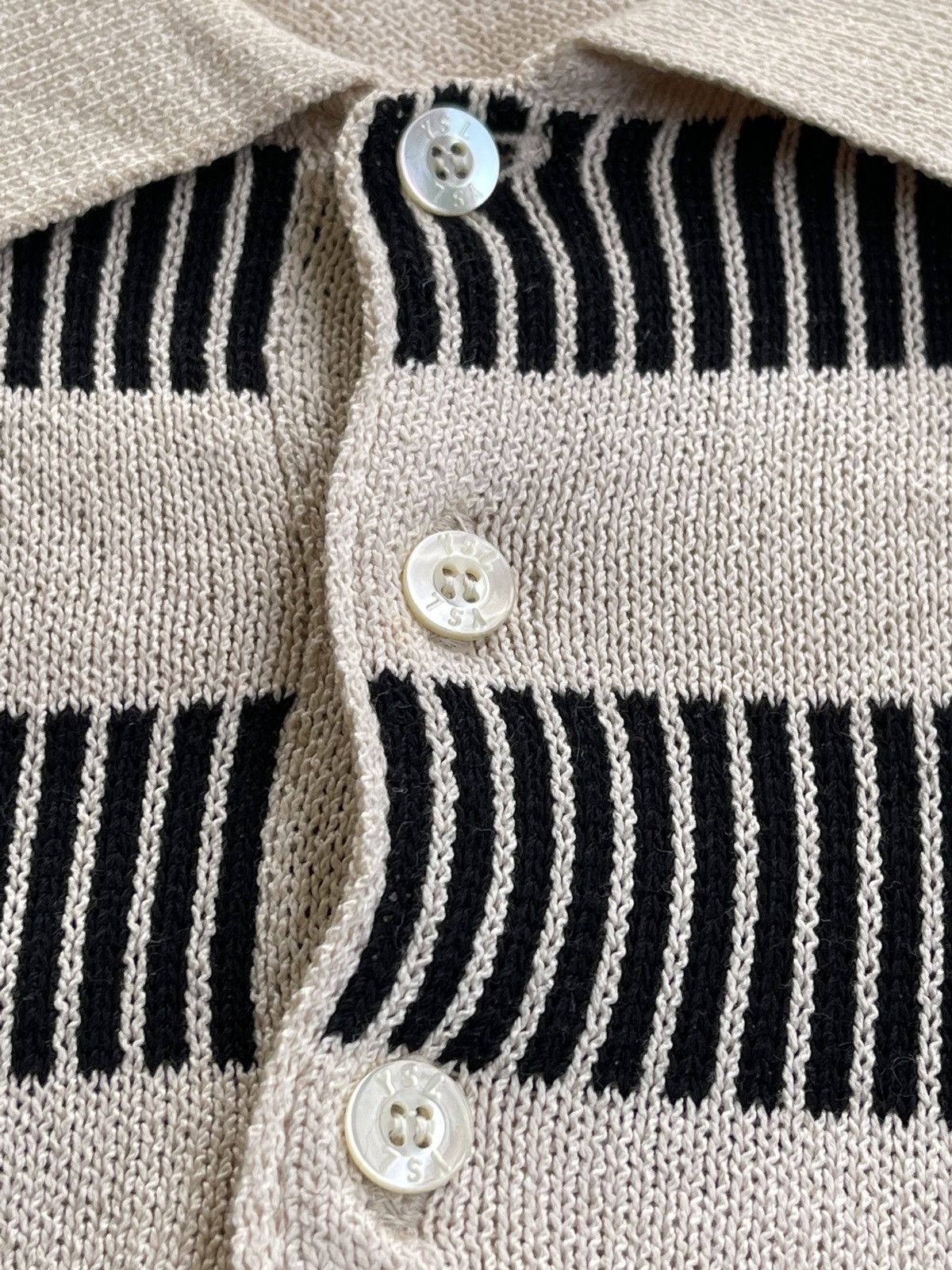 Yves Saint Laurent Vintage YSL Short Sleeve Jumper Knitwear Size US L / EU 52-54 / 3 - 5 Thumbnail